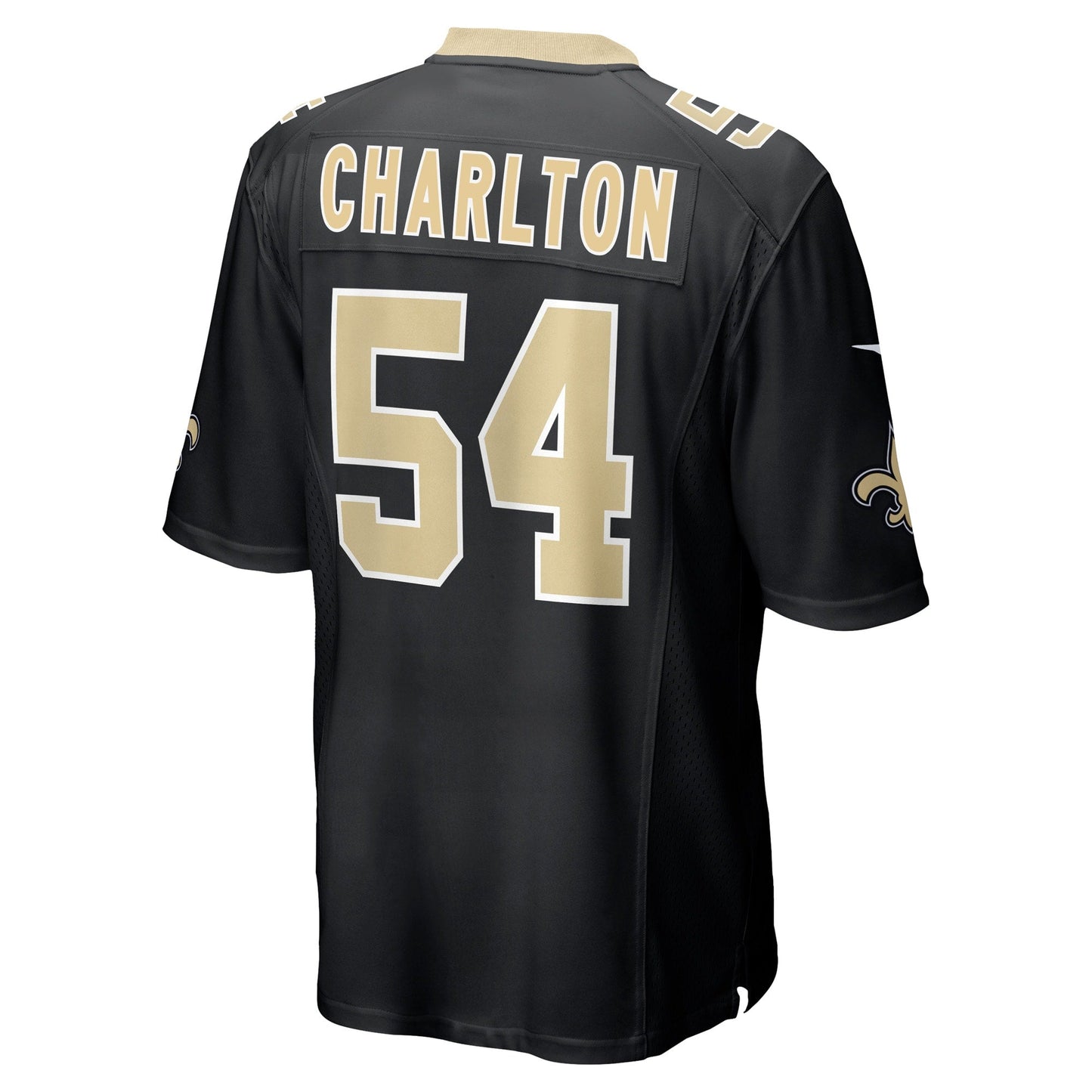 Taco Charlton New Orleans Saints Game Jersey - Black