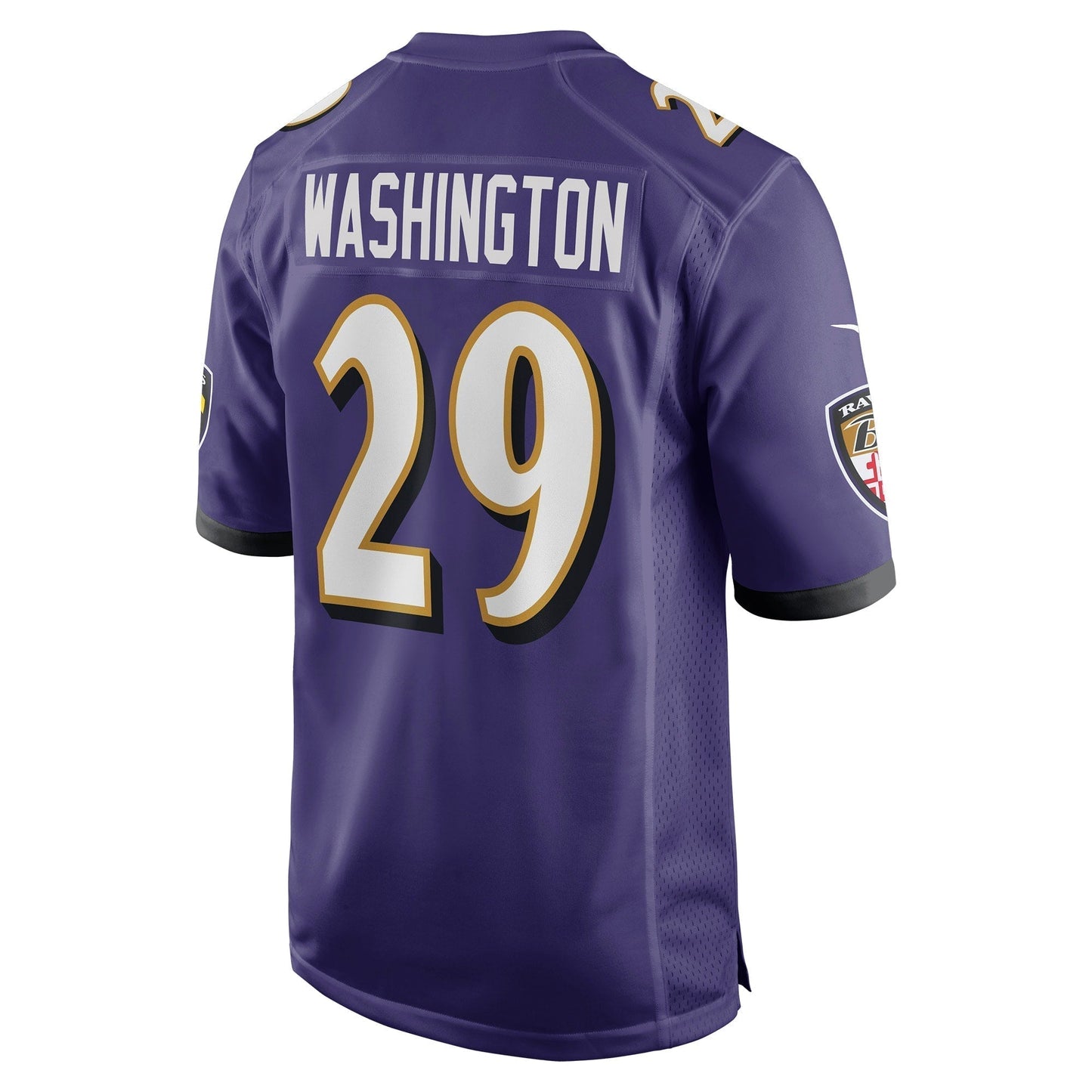 Ar'Darius Washington Baltimore Ravens Game Jersey - Purple