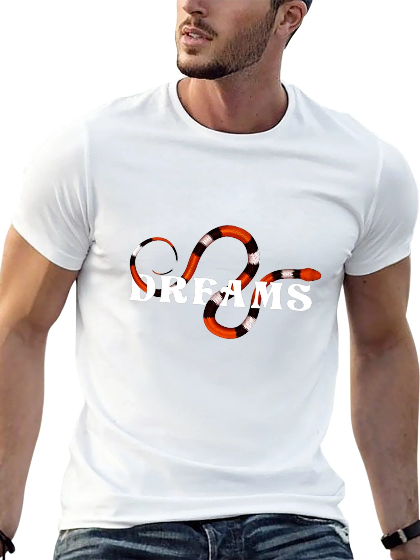 Dreams Snake Graphic T-Shirt