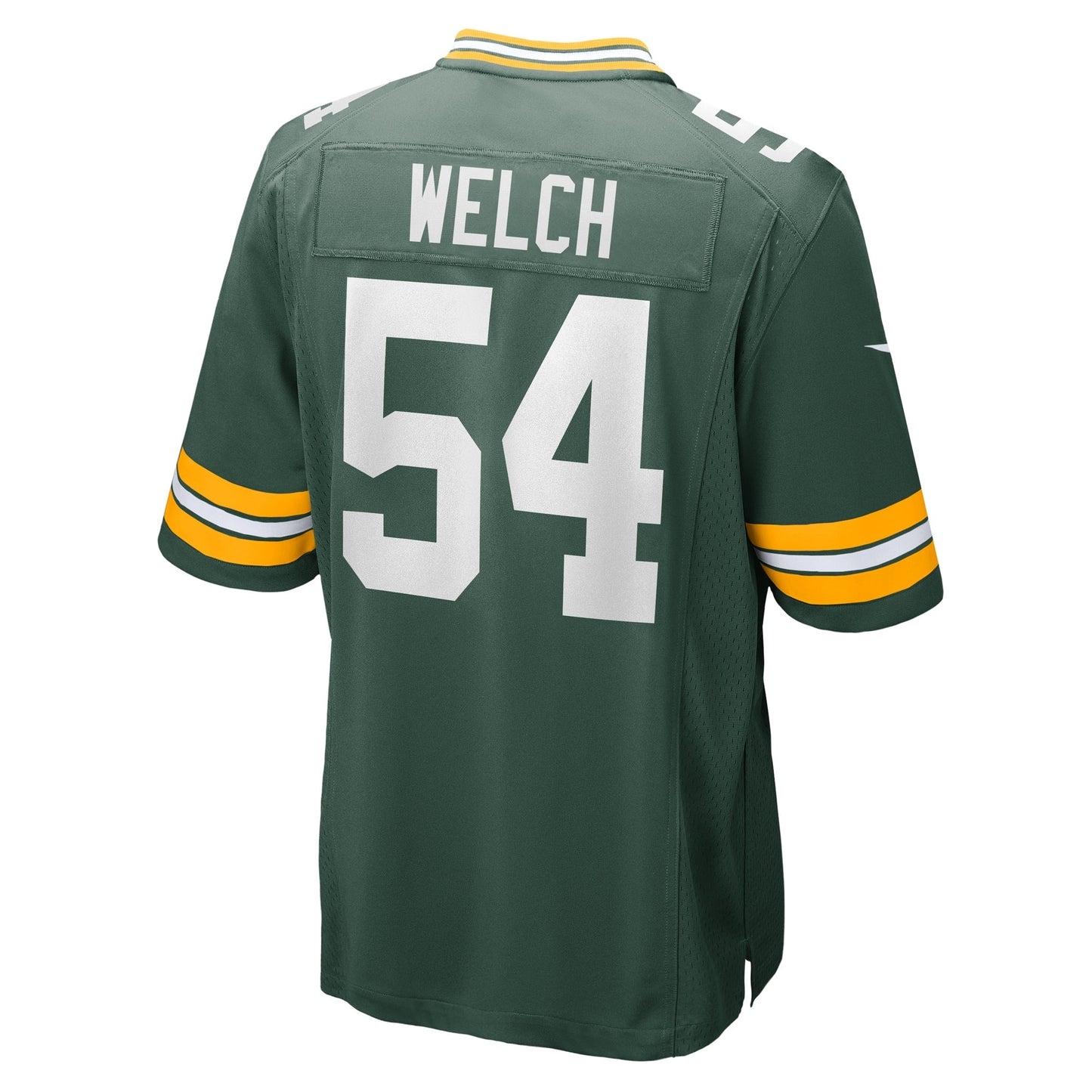 Kristian Welch Green Bay Packers Team Game Jersey - Green