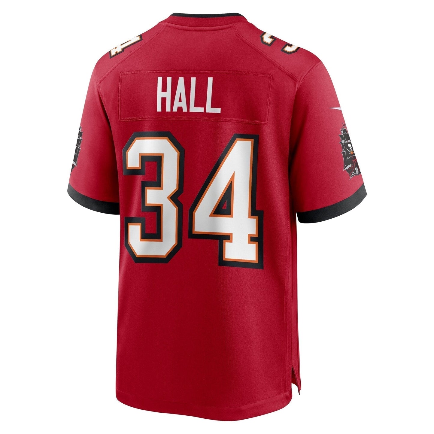 Bryce Hall Tampa Bay Buccaneers Team Game Jersey - Red