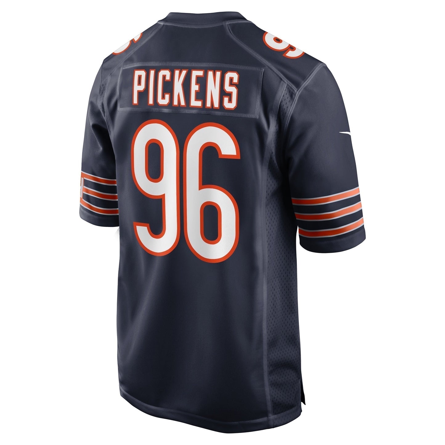 Zacch Pickens Chicago Bears Team Game Jersey - Navy