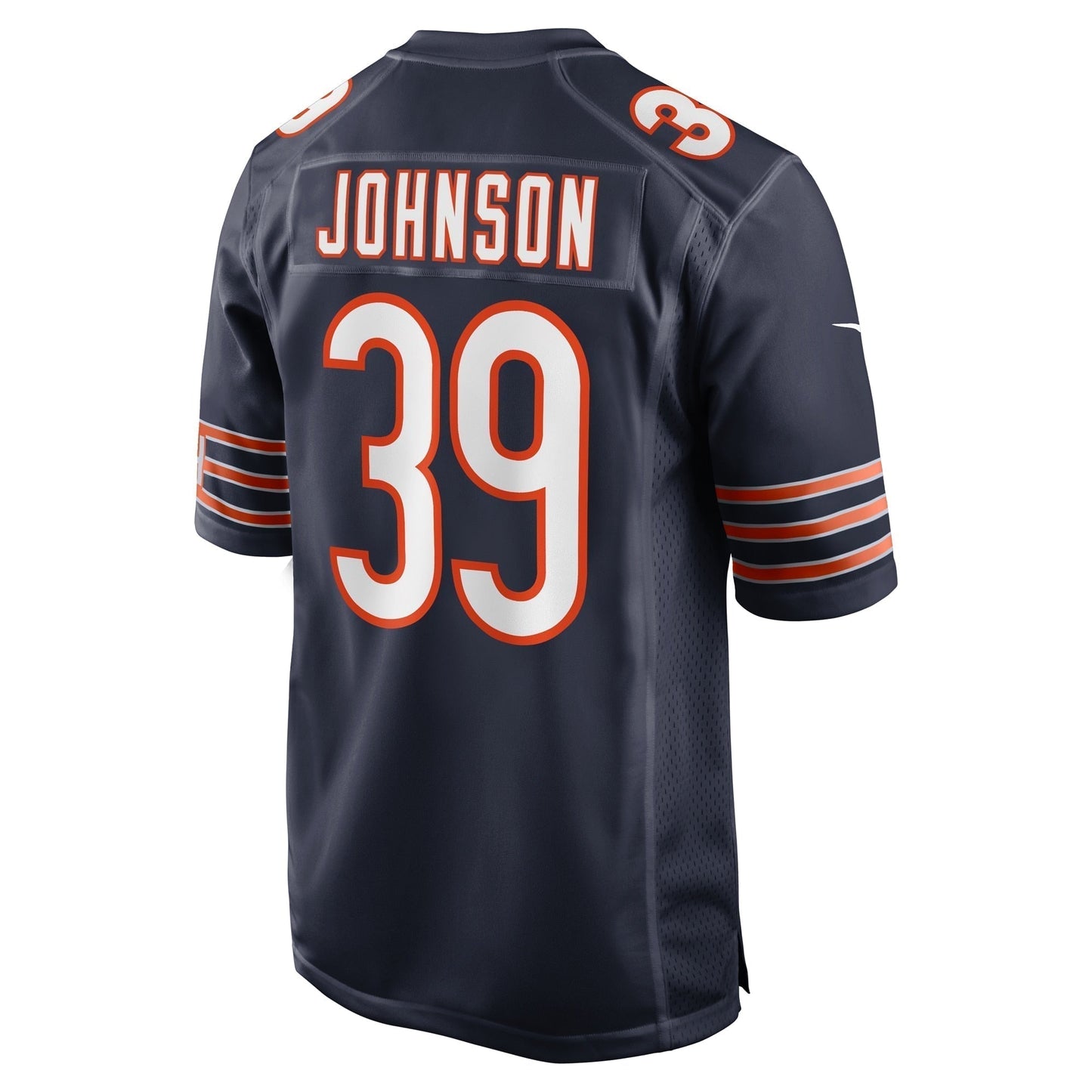 Quindell Johnson Chicago Bears Team Game Jersey - Navy