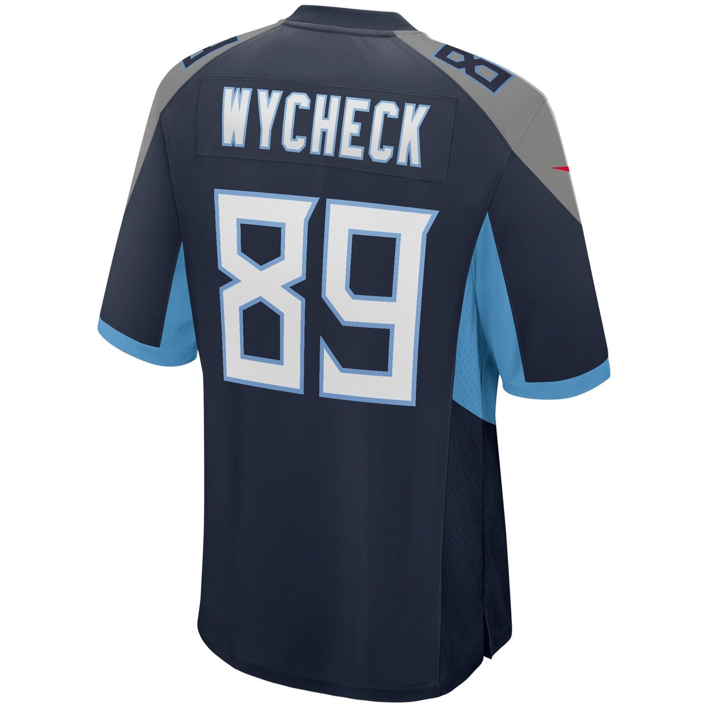 Frank Wycheck Tennessee Titans Game Retired Jersey - Navy