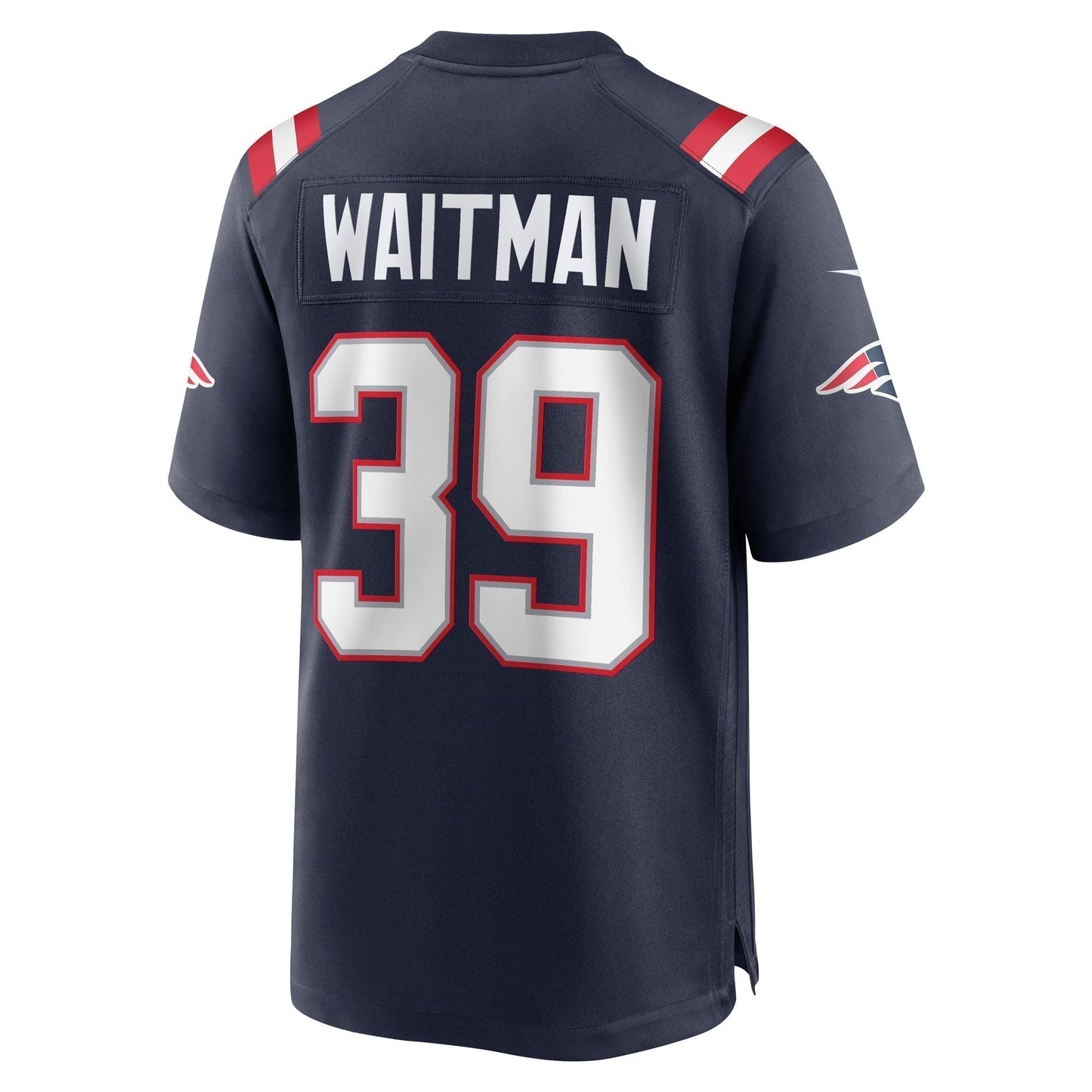 Corliss Waitman New England Patriots Team Game Jersey - Navy
