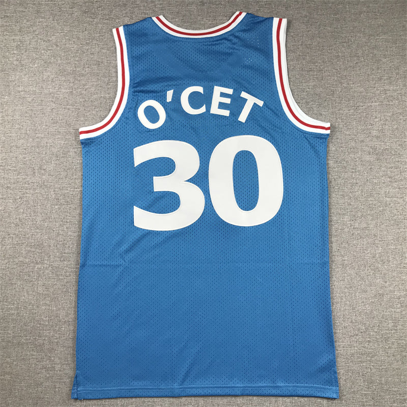 Movie version #30 blue jersey
