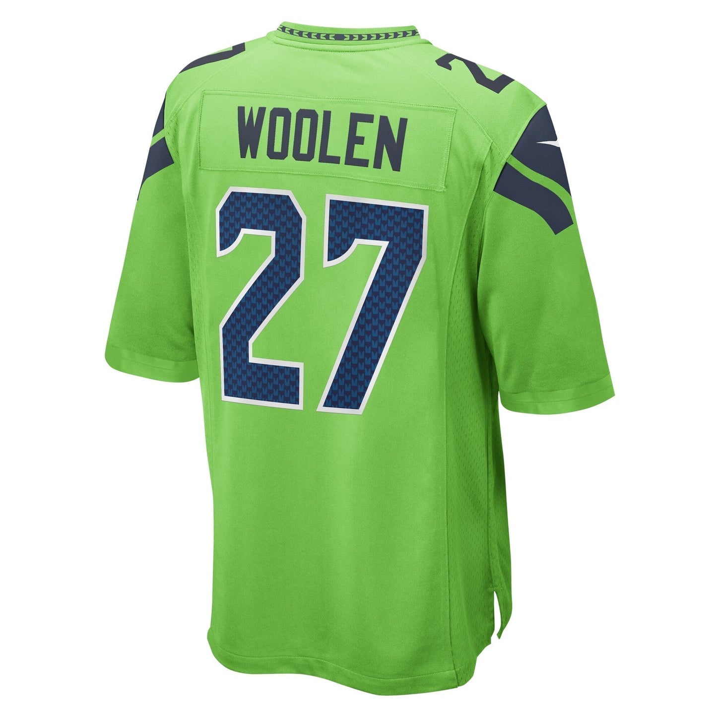 Tariq Woolen Seattle Seahawks Game Jersey - Neon Green