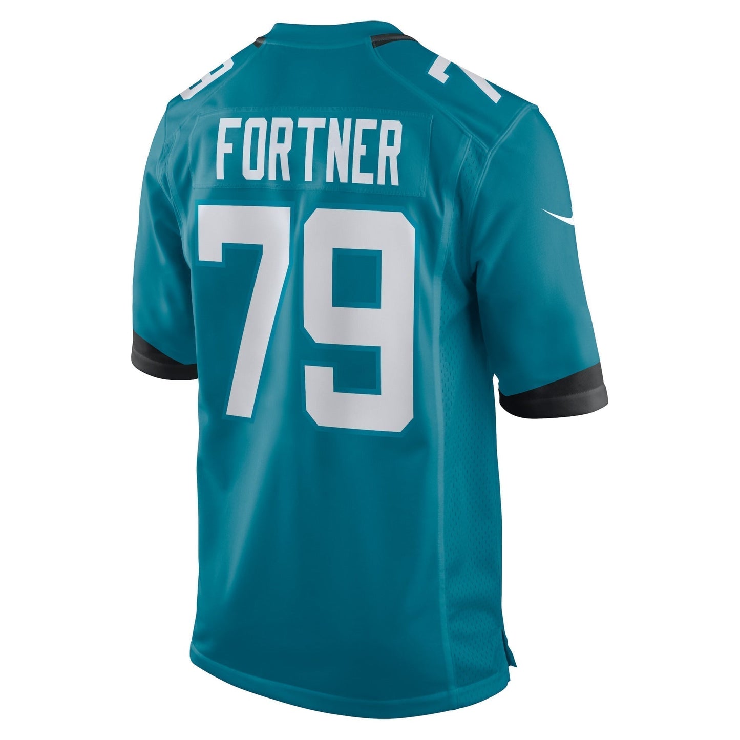 Luke Fortner Jacksonville Jaguars Game Jersey - Teal