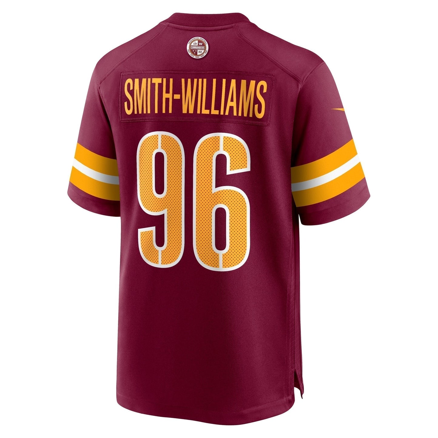 James Smith-Williams Washington Commanders Game Jersey - Burgundy