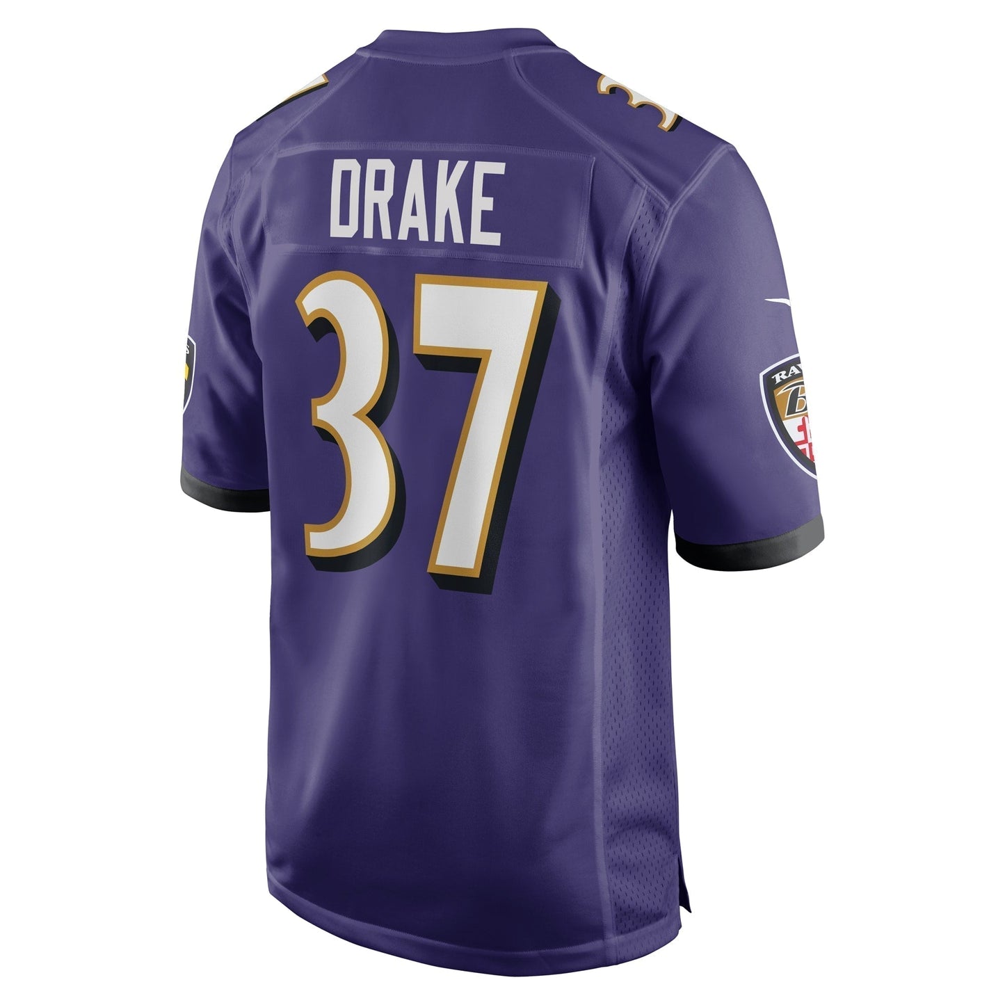 Kenyan Drake Baltimore Ravens Game Jersey - Purple