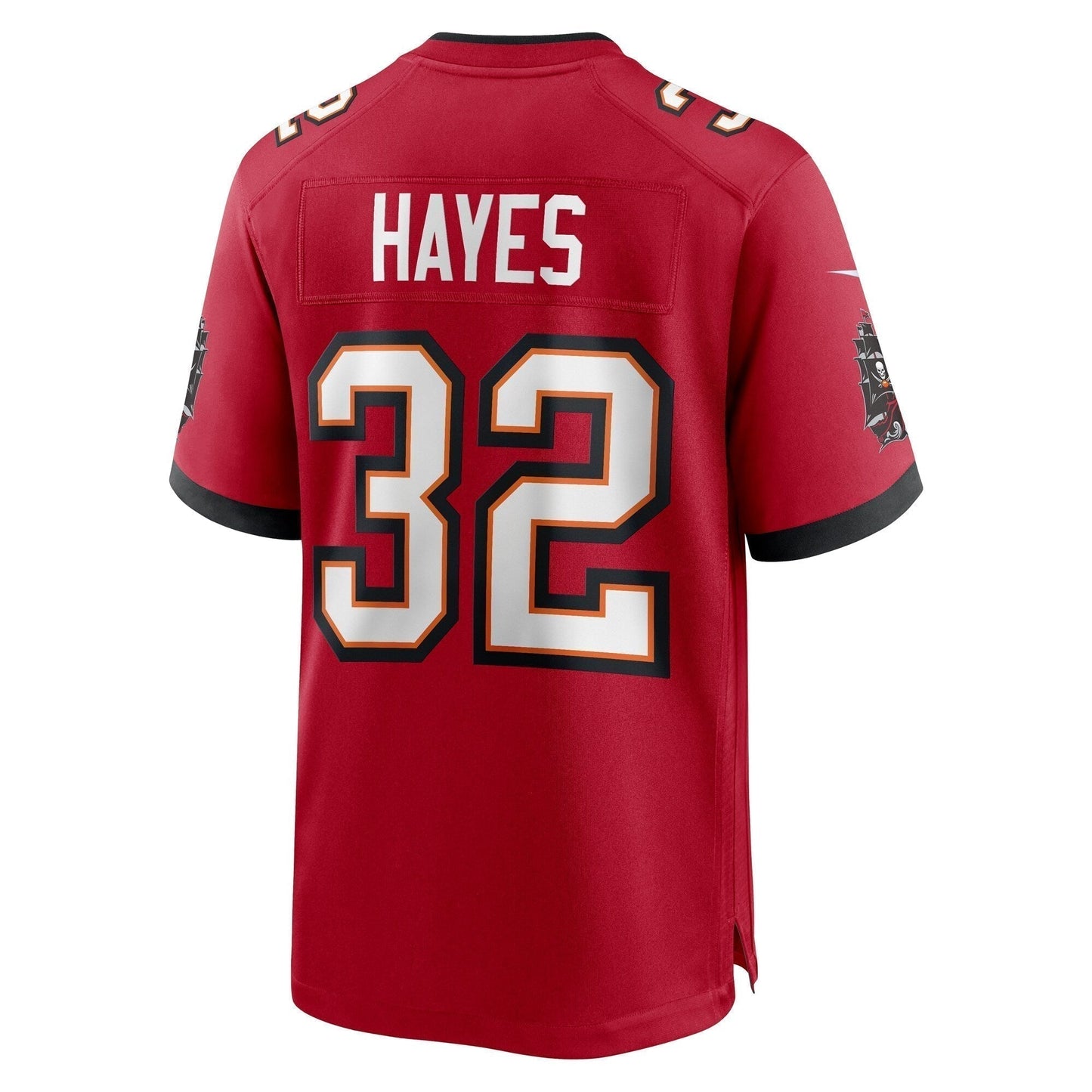 Josh Hayes Tampa Bay Buccaneers Game Jersey - Red