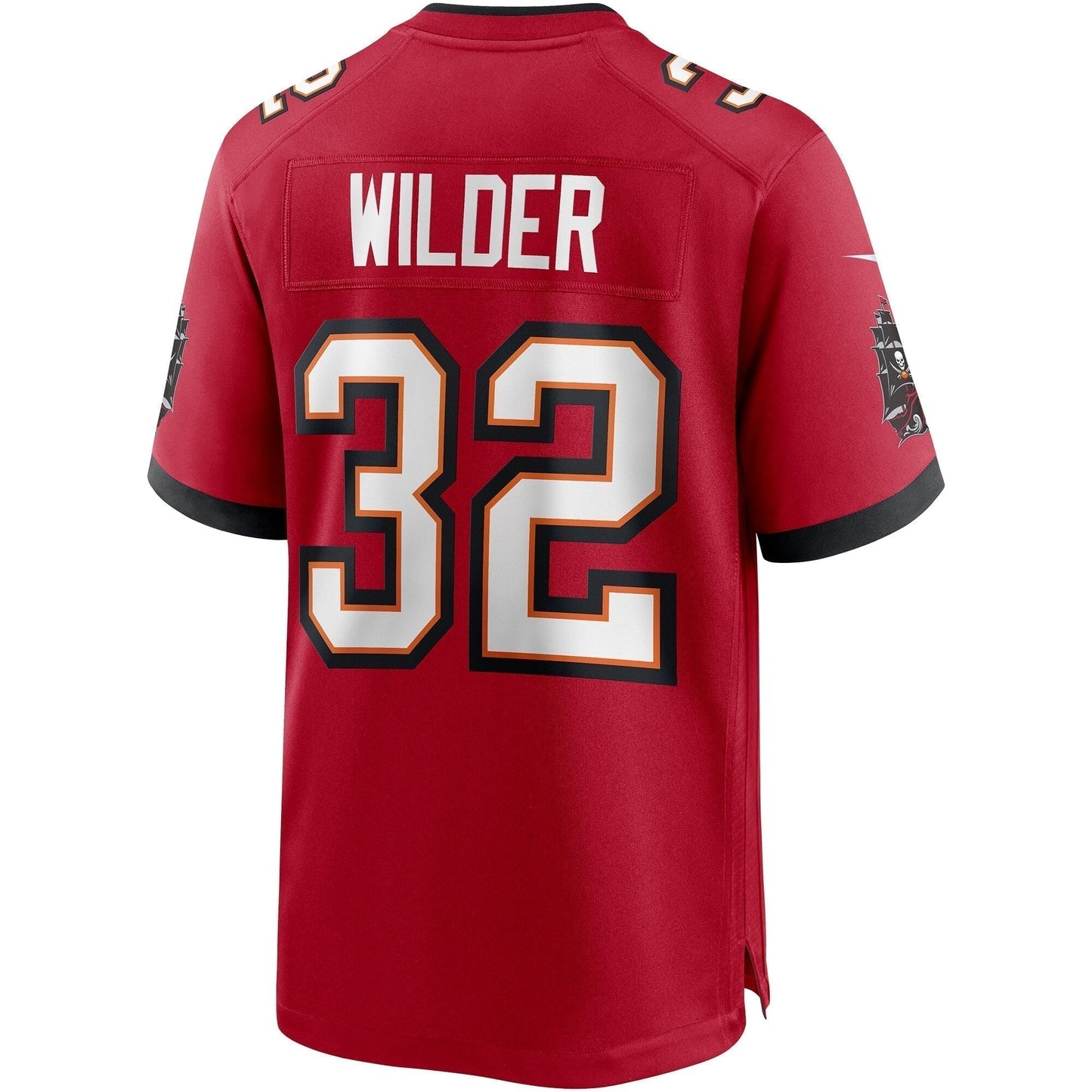 James Wilder Tampa Bay Buccaneers Game Retired Jersey - Red