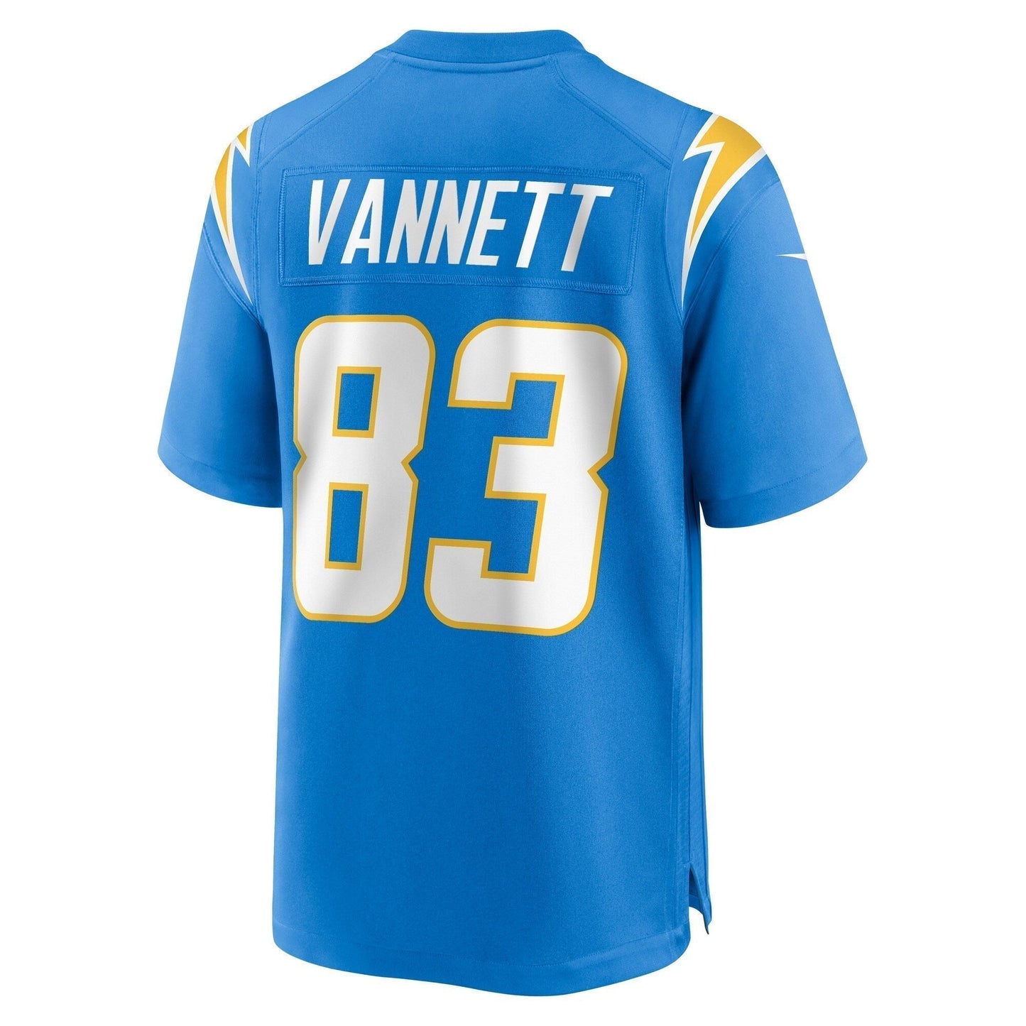 Nick Vannett Los Angeles Chargers Team Game Jersey - Powder Blue