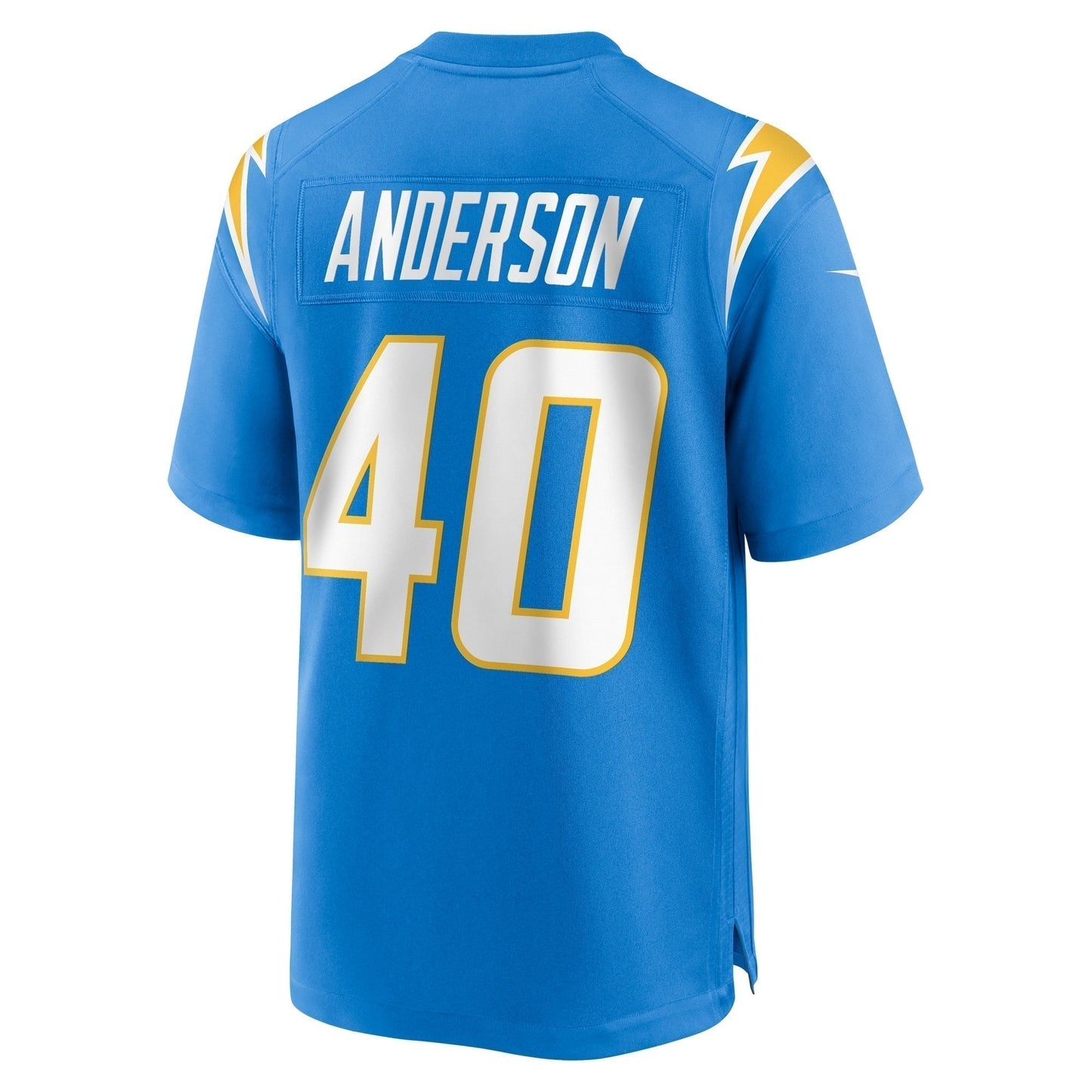 Stephen Anderson Los Angeles Chargers Game Jersey - Powder Blue