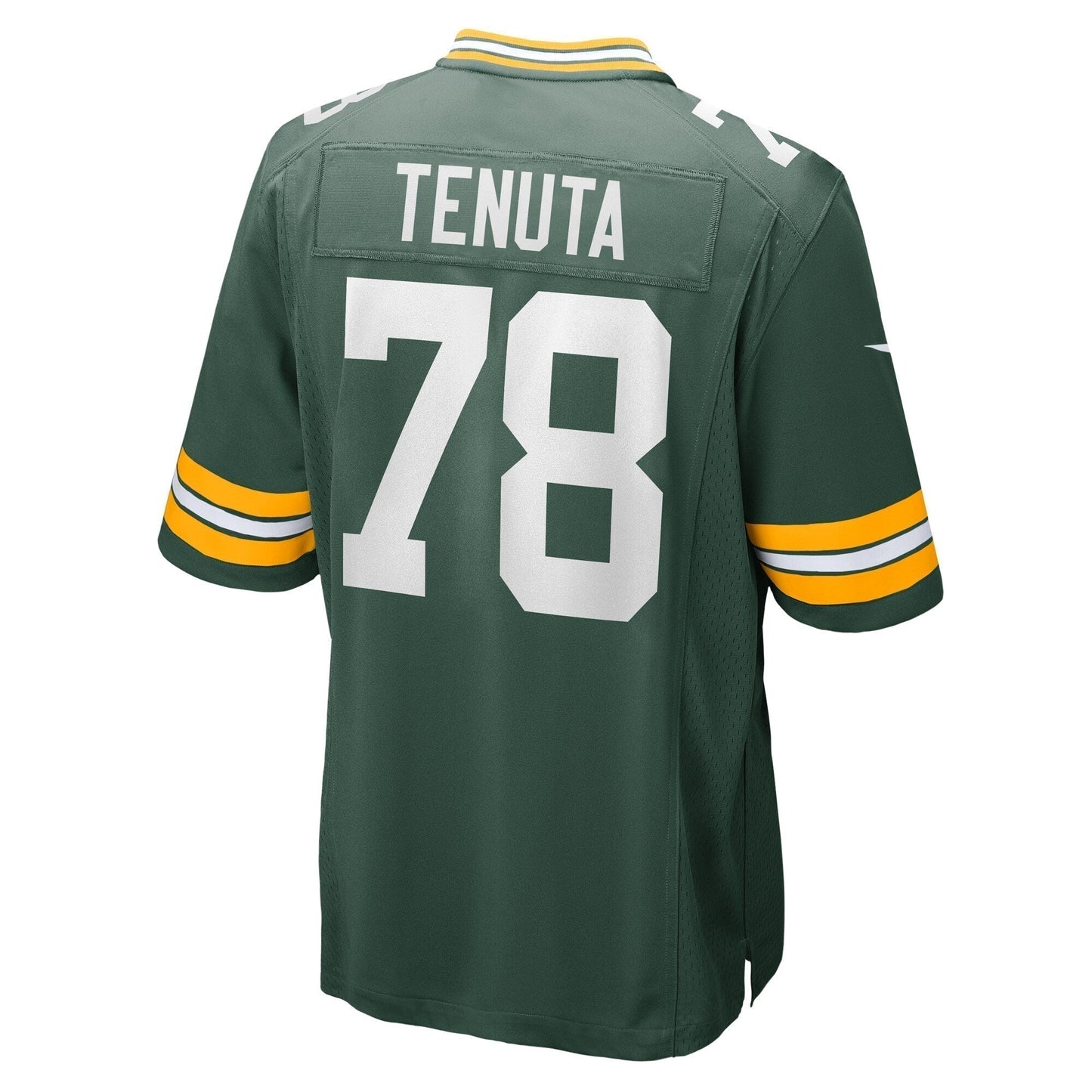 Luke Tenuta Green Bay Packers Home Game Jersey - Green