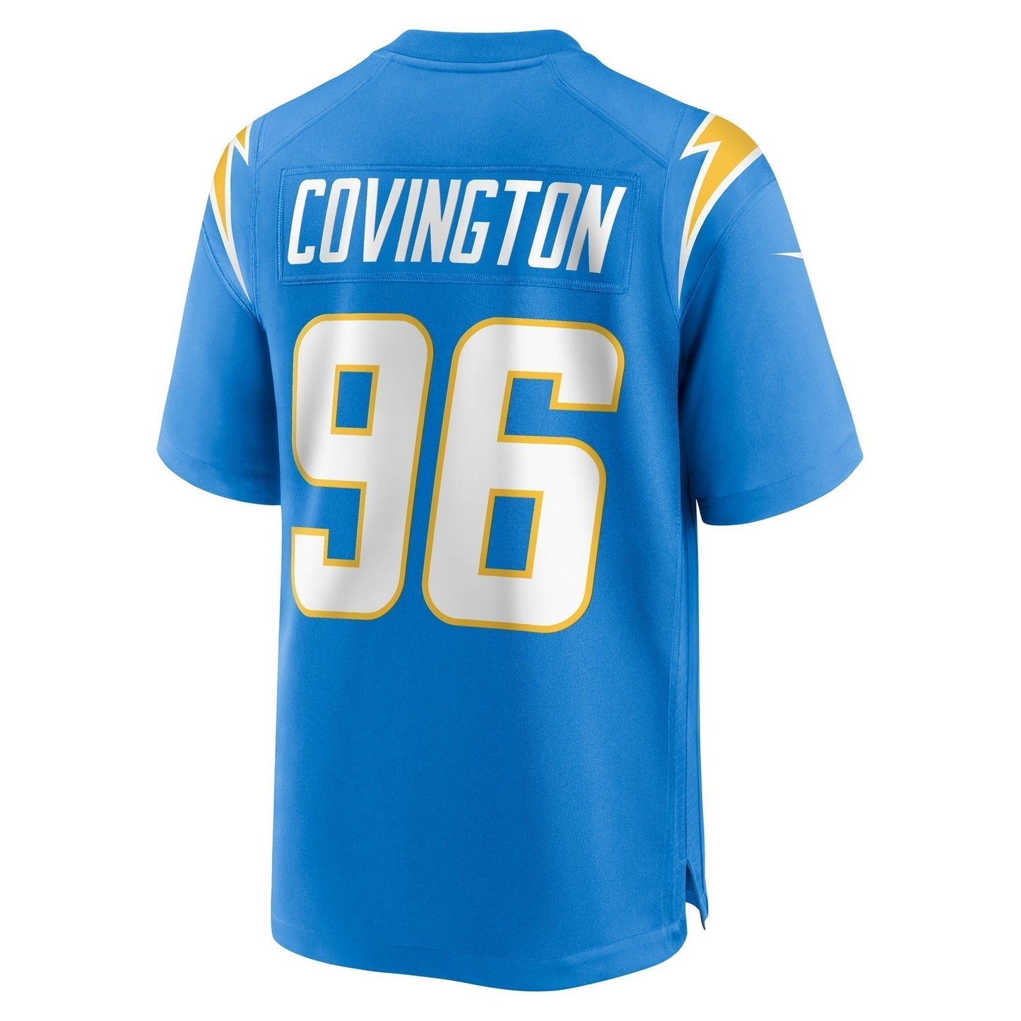 Christian Covington Los Angeles Chargers Team Game Jersey - Powder Blue