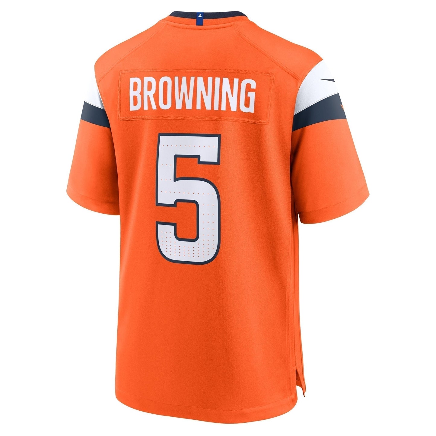 Baron Browning Denver Broncos Team Game Jersey - Orange