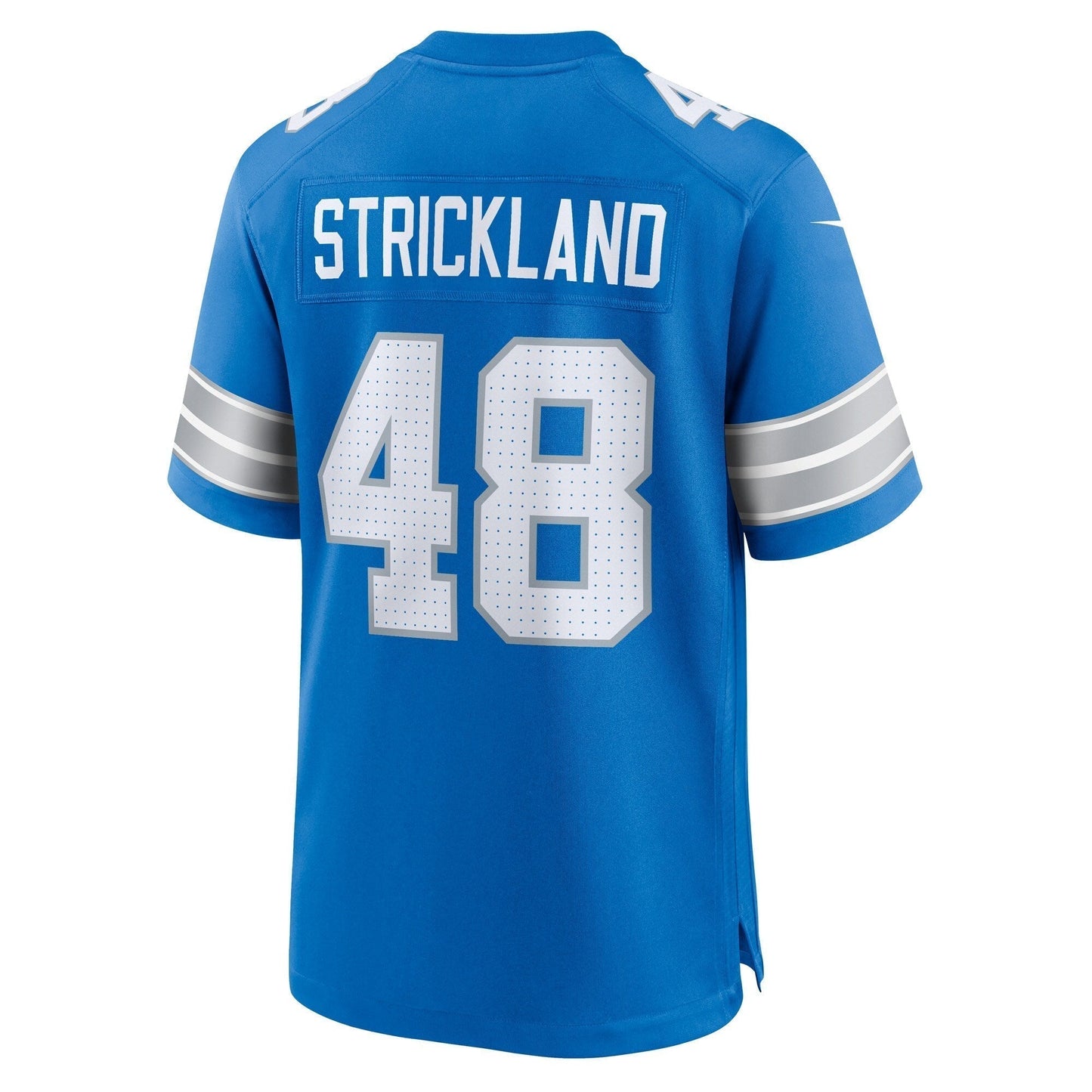 Loren Strickland Detroit Lions Game Jersey - Blue