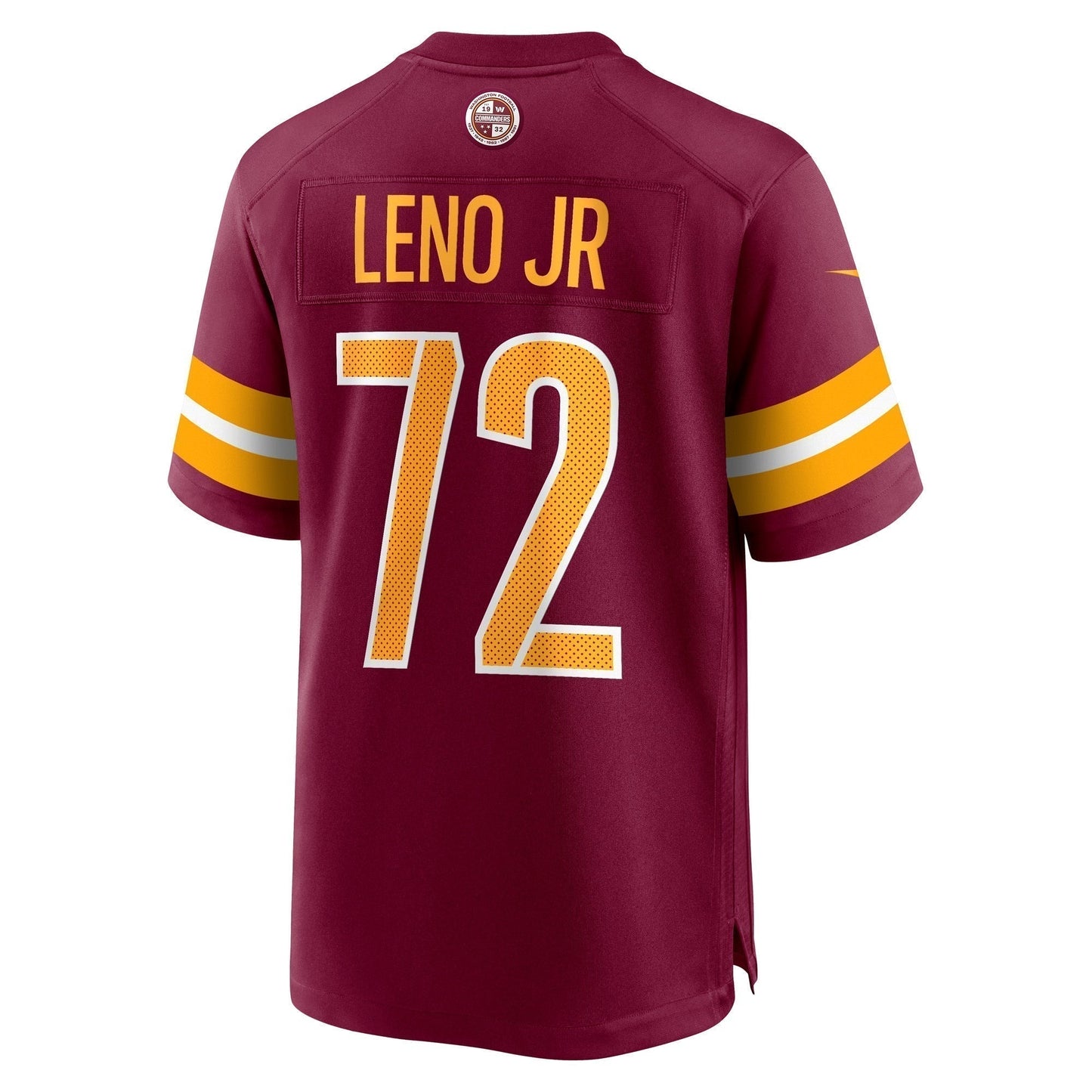 Charles Leno Jr. Washington Commanders Home Game Jersey - Burgundy