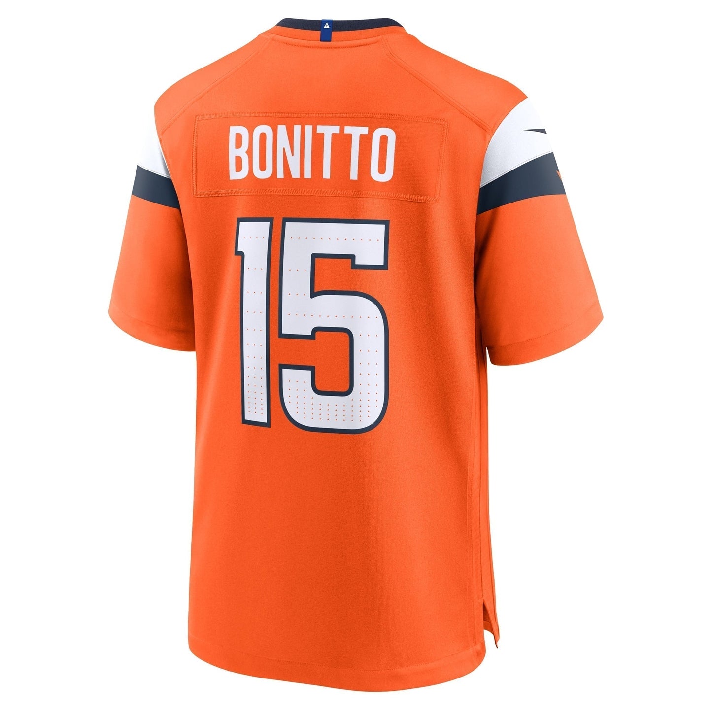 Nik Bonitto Denver Broncos Team Game Jersey - Orange