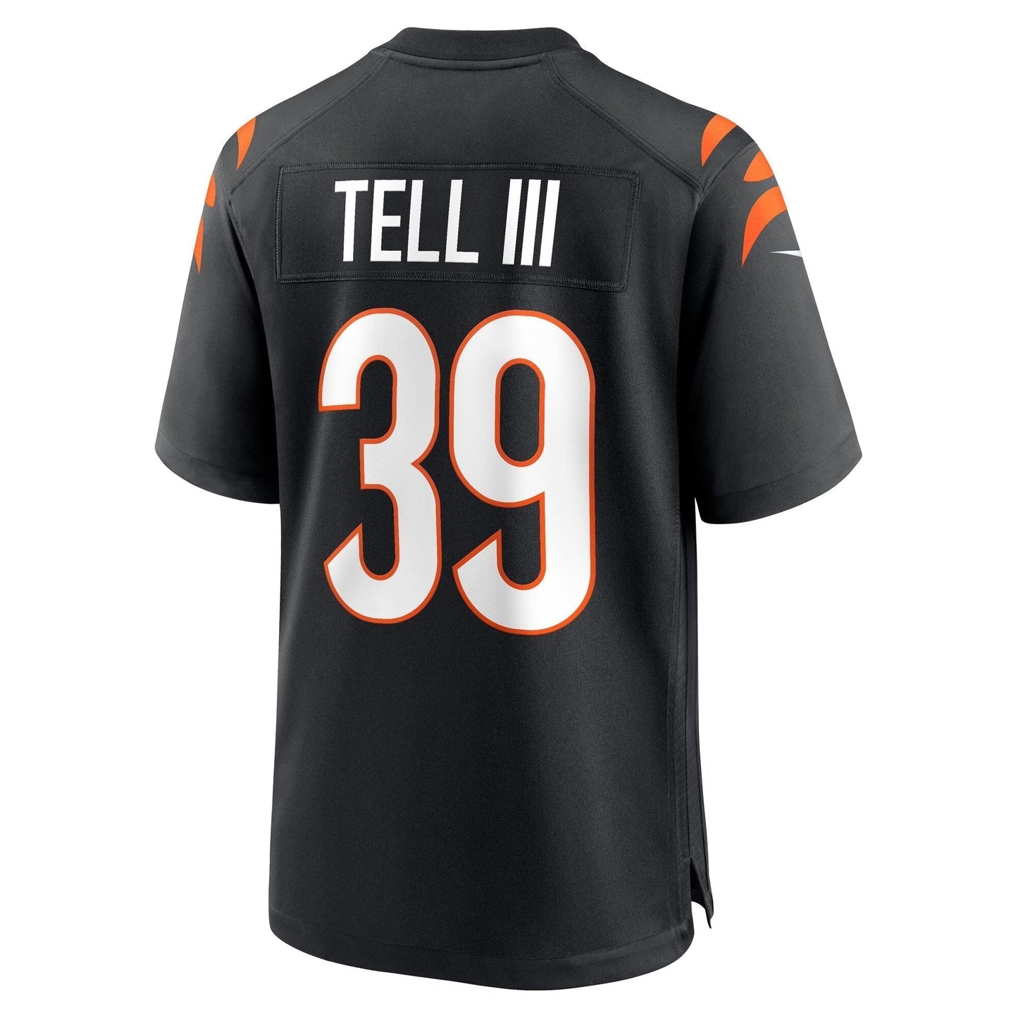 Marvell Tell III Cincinnati Bengals Game Jersey - Black