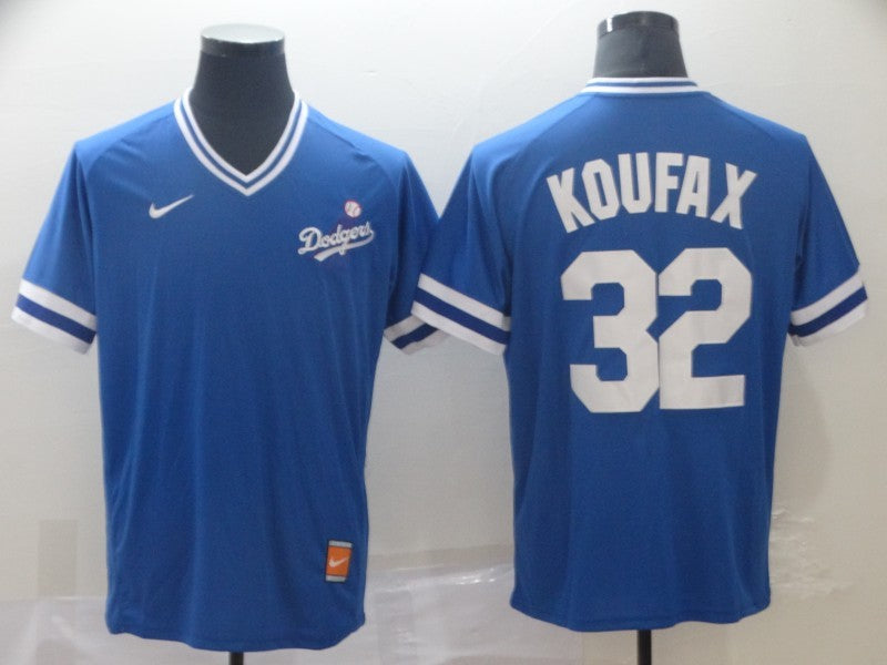 Men's Los Angeles Dodgers Sandy Koufax Blue Replica Player Jersey