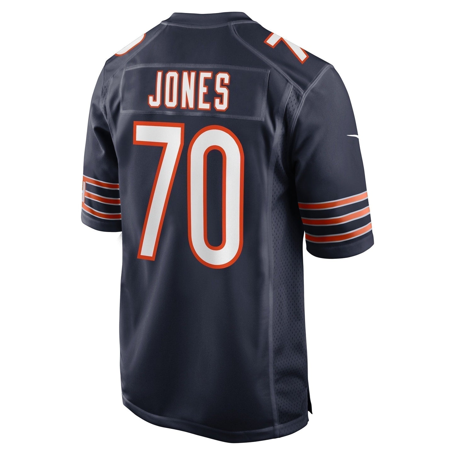 Braxton Jones Chicago Bears Game Jersey - Navy