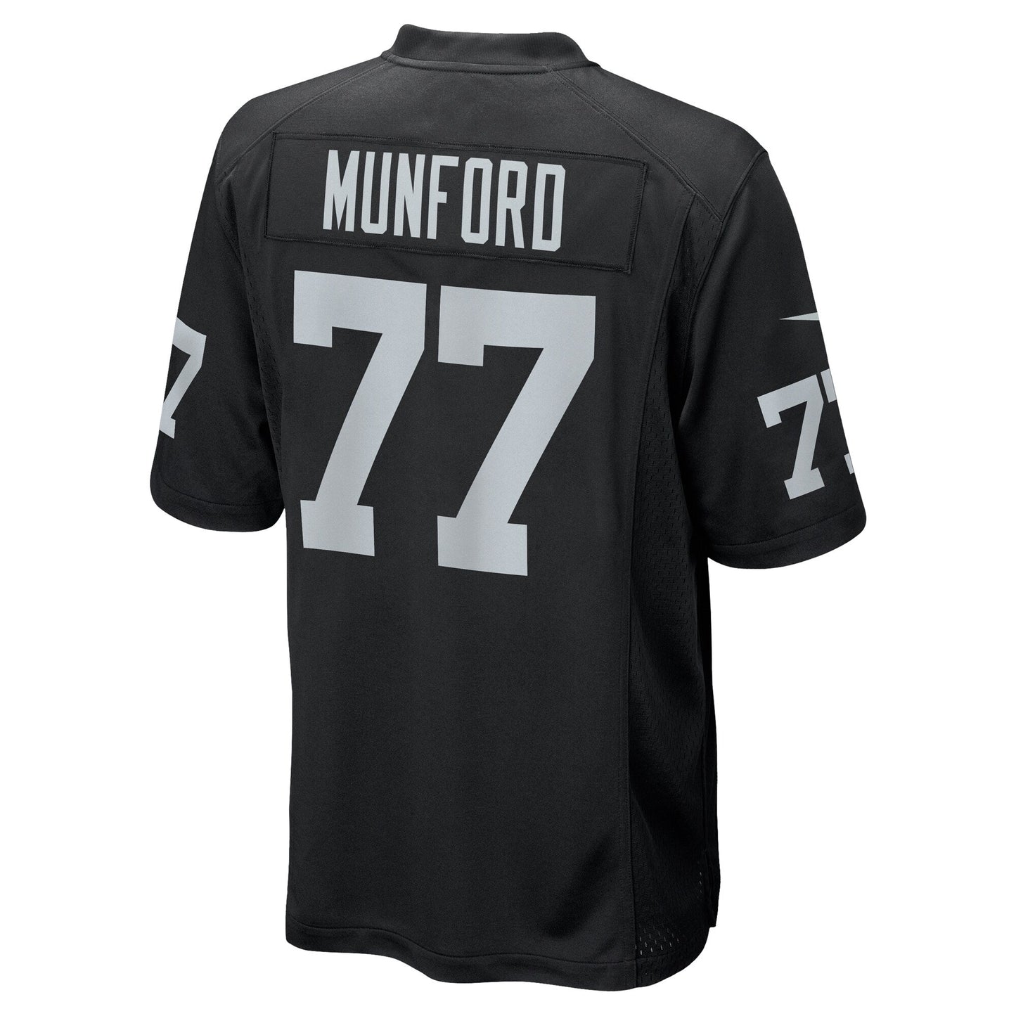 Thayer Munford Jr. Las Vegas Raiders Team Game Jersey - Black