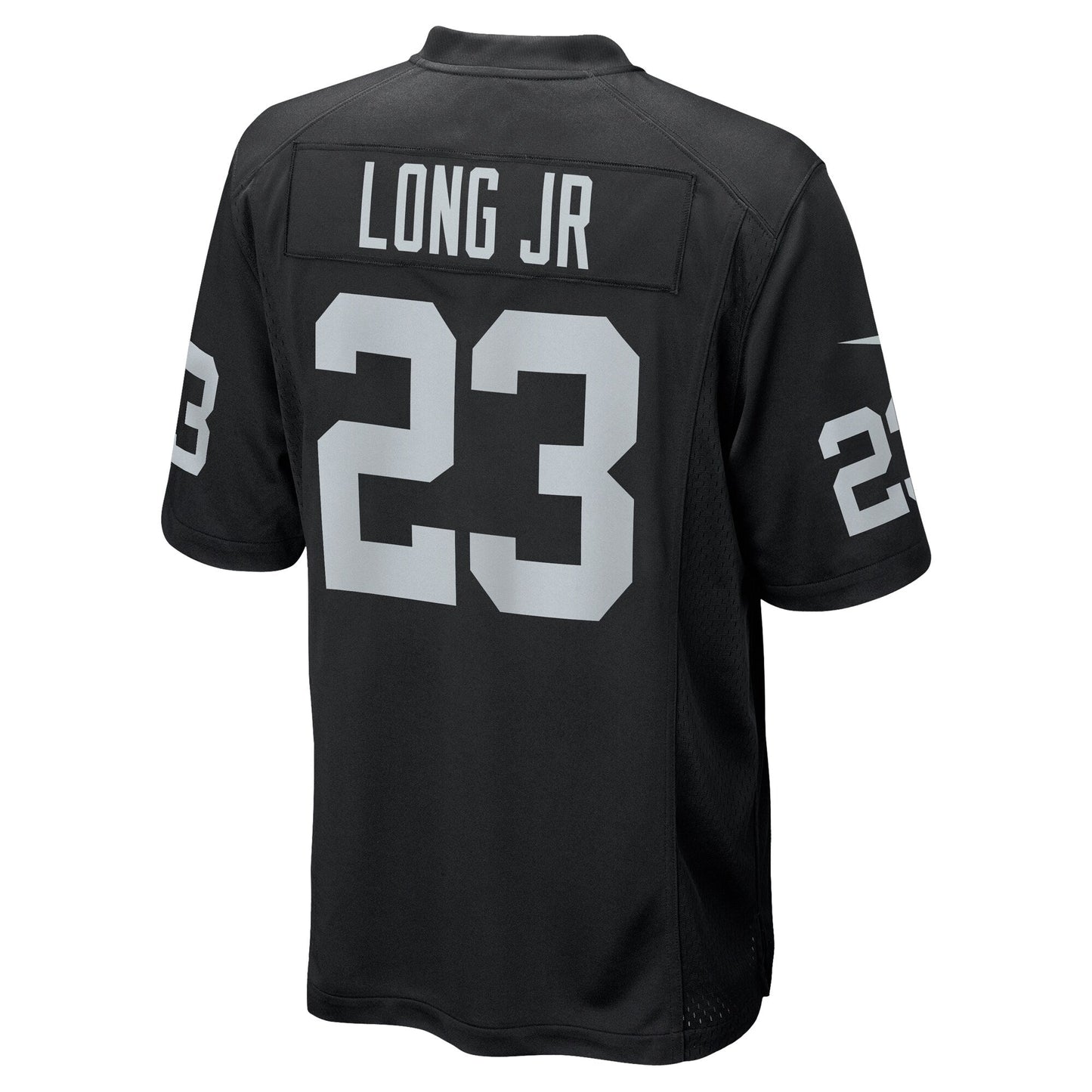 David Long Jr. Las Vegas Raiders Team Game Jersey - Black