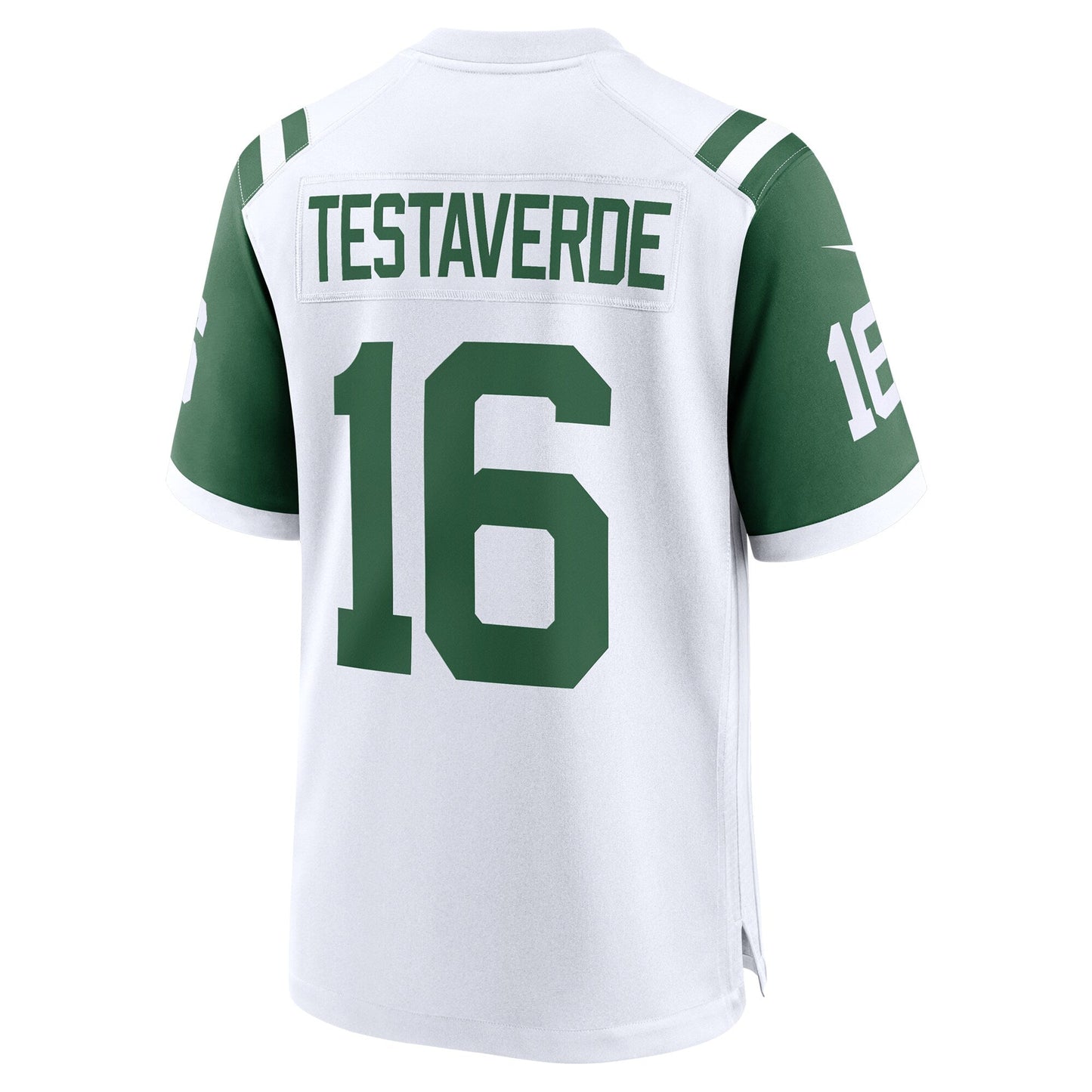 Vinny Testaverde New York Jets Classic Alternate Retired Game Jersey - White