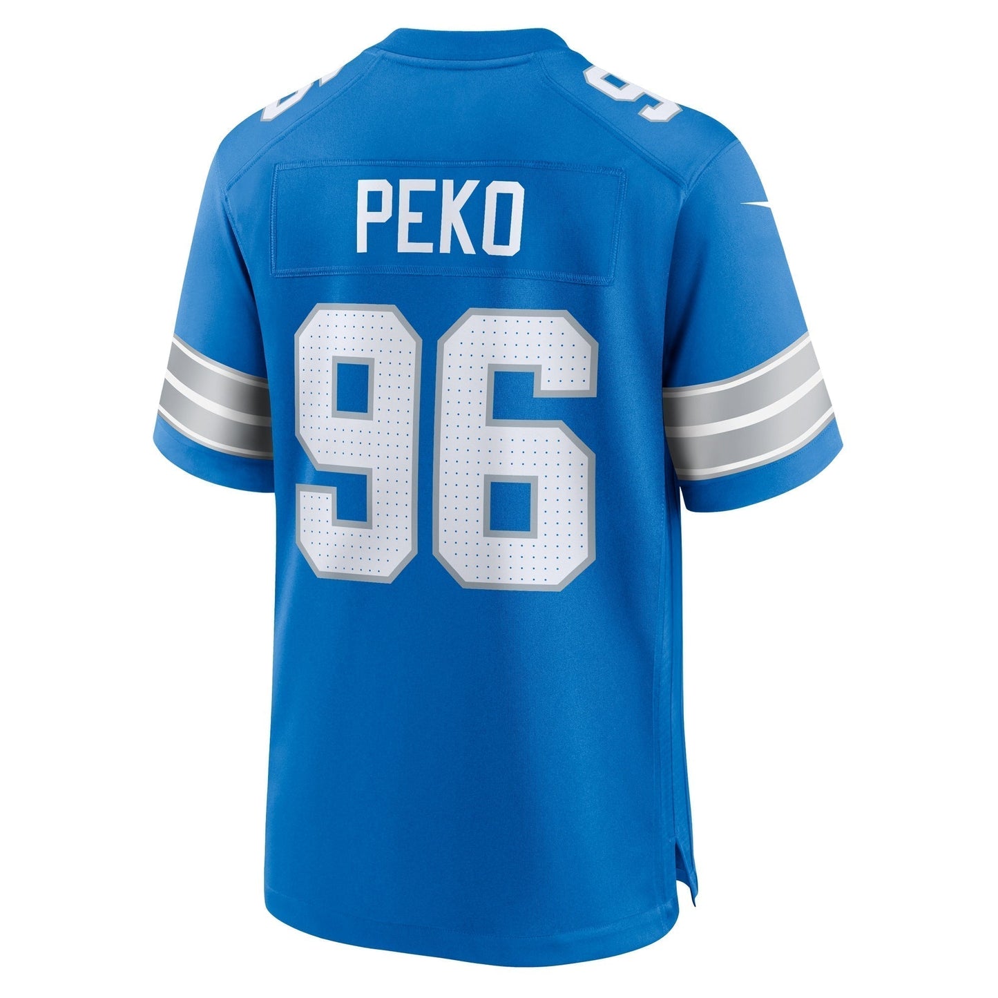 Kyle Peko Detroit Lions Game Jersey - Blue