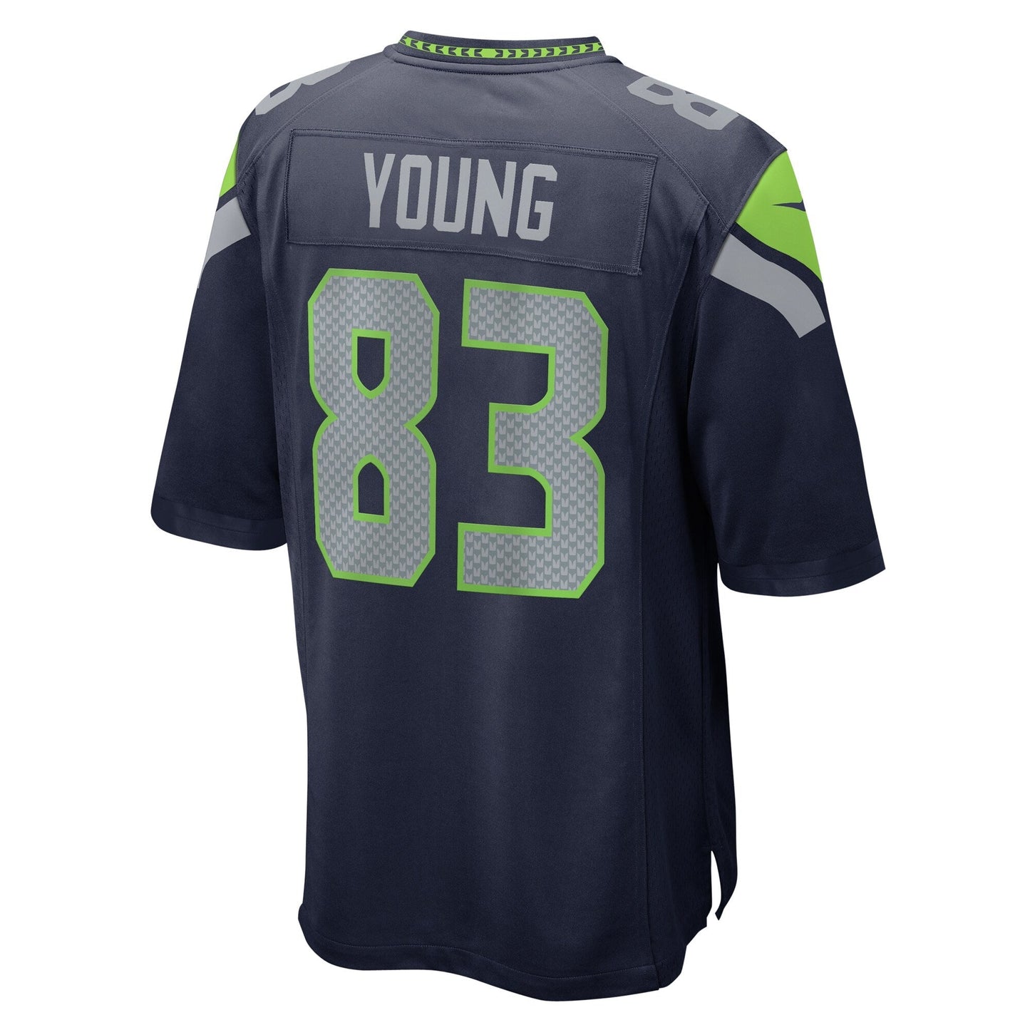 Dareke Young Seattle Seahawks Game Jersey - College Navy