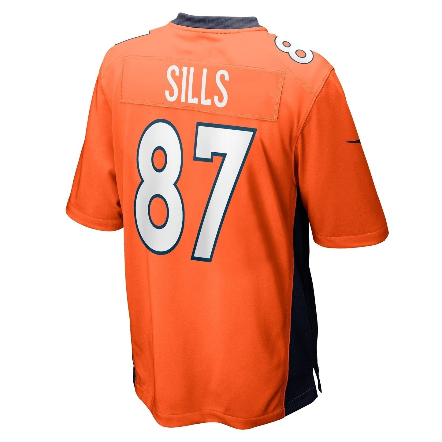 David Sills Denver Broncos Team Game Jersey - Orange