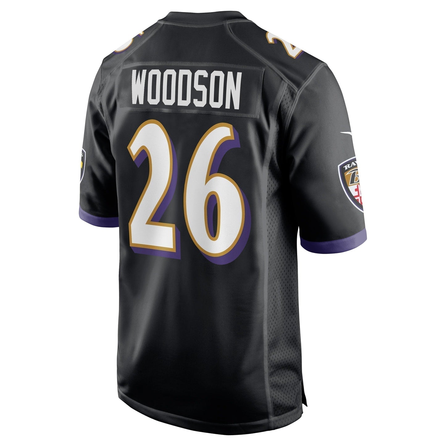 Rod Woodson Baltimore Ravens Retired Jersey - Black