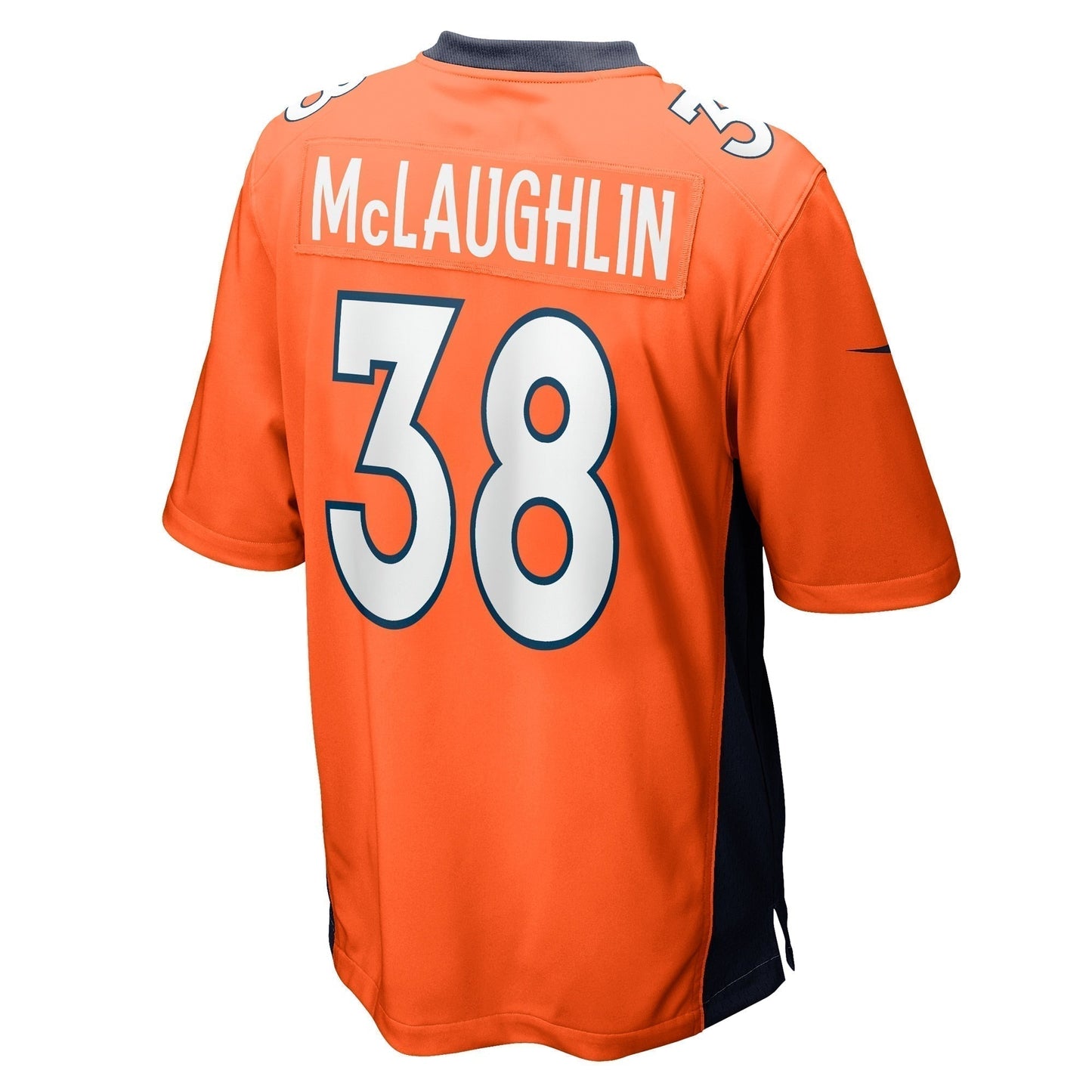 Jaleel McLaughlin Denver Broncos Game Jersey - Orange