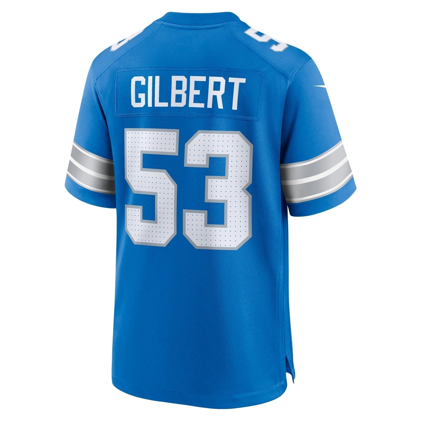 DaRon Gilbert Detroit Lions Game Jersey - Blue