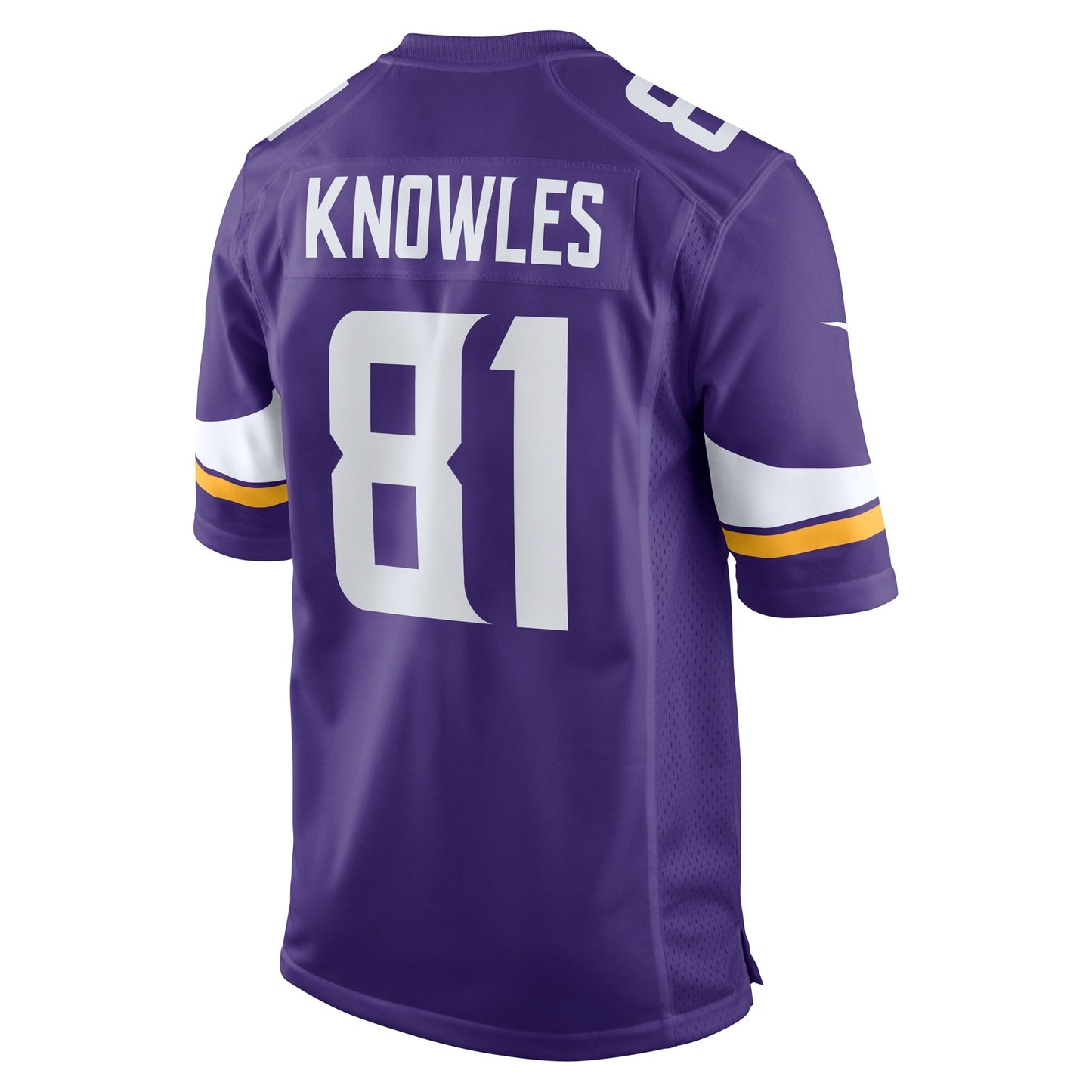 Malik Knowles Minnesota Vikings Team Game Jersey - Purple