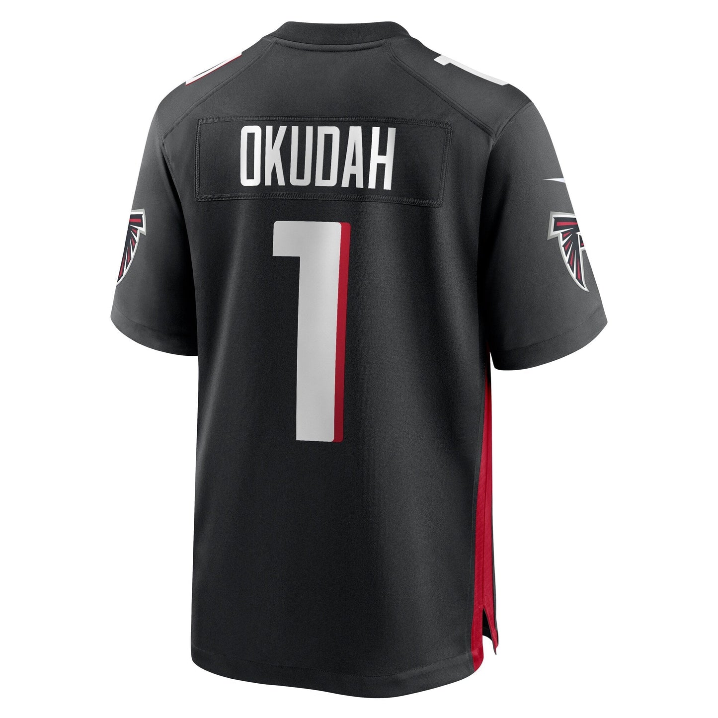 Jeff Okudah Atlanta Falcons Game Jersey - Black
