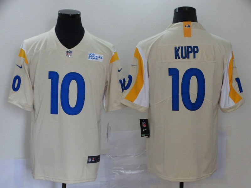Men's Los Angeles Rams Cooper Kupp Beige Vapor Limited Jersey