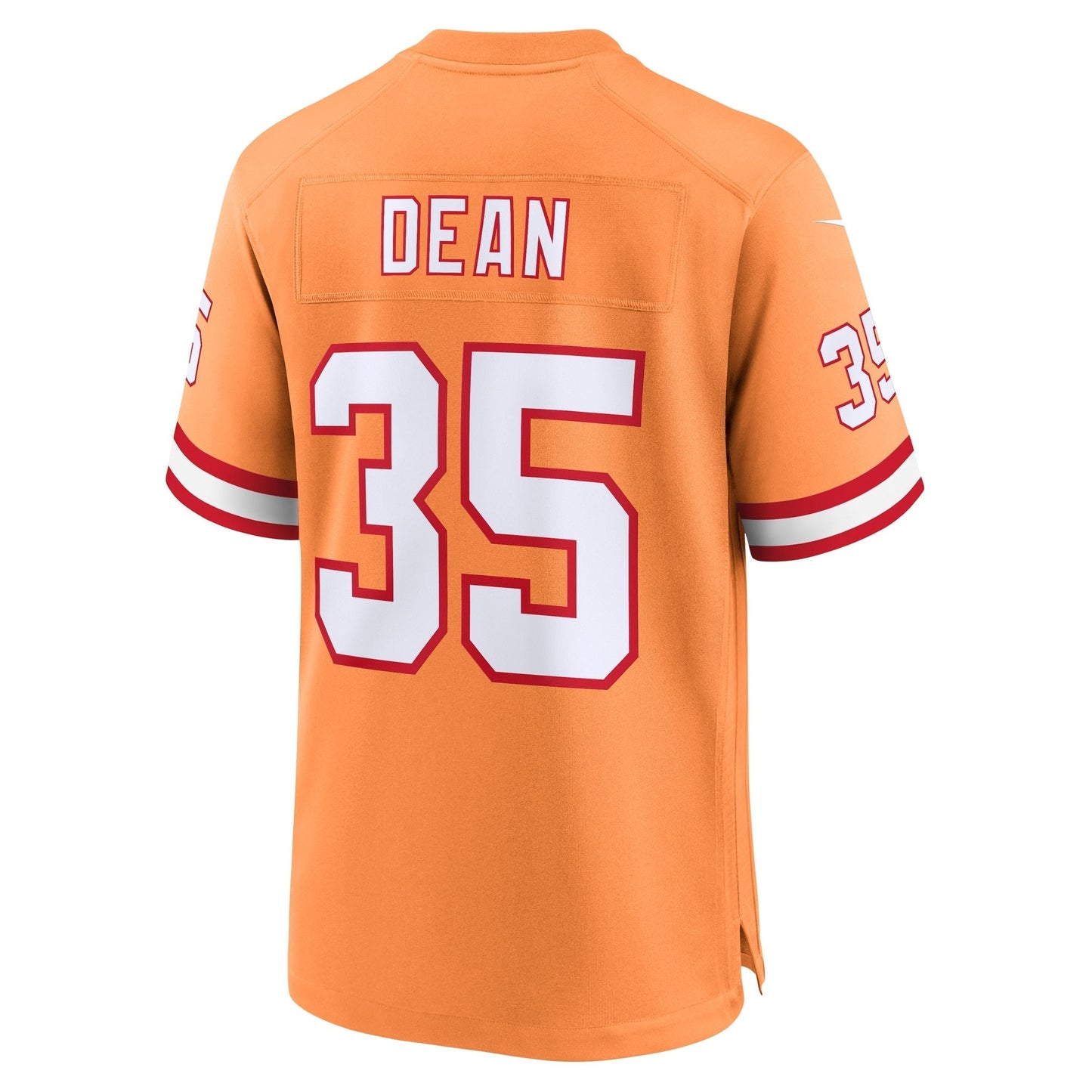Jamel Dean Tampa Bay Buccaneers Throwback Game Jersey - Orange