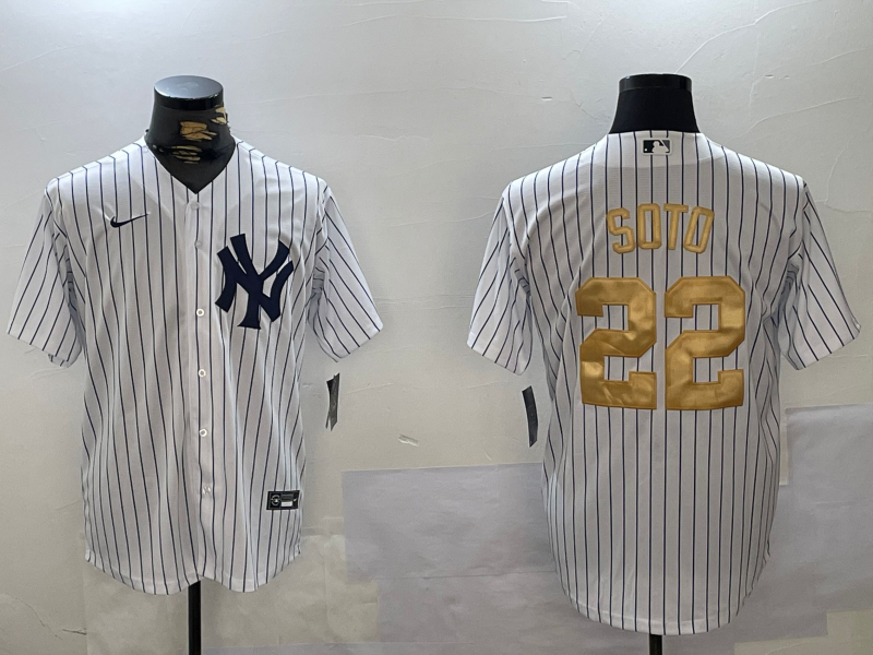 Men's New York Yankees Juan Soto White Player Game Jersey