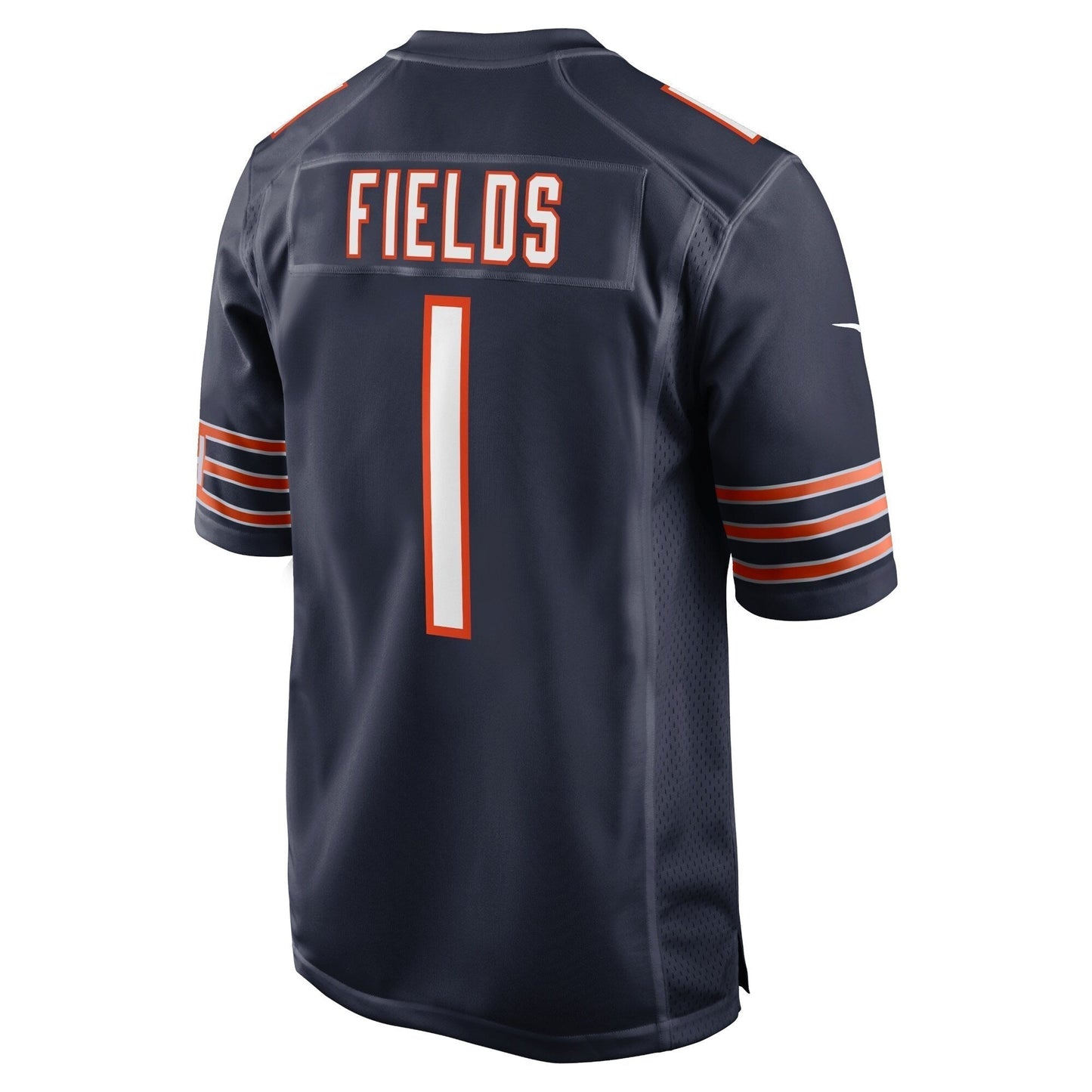 Justin Fields Chicago Bears Game Jersey - Navy