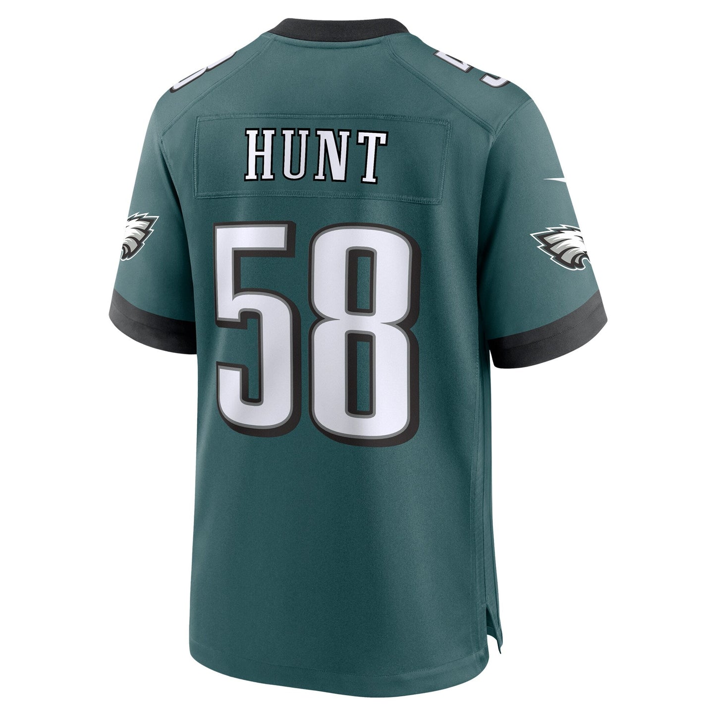 Jalyx Hunt Philadelphia Eagles Team Game Jersey - Midnight Green