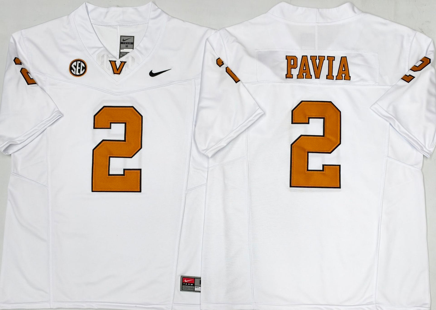 Men's Vanderbilt Commodores Diego Pavia White Player Game Jersey