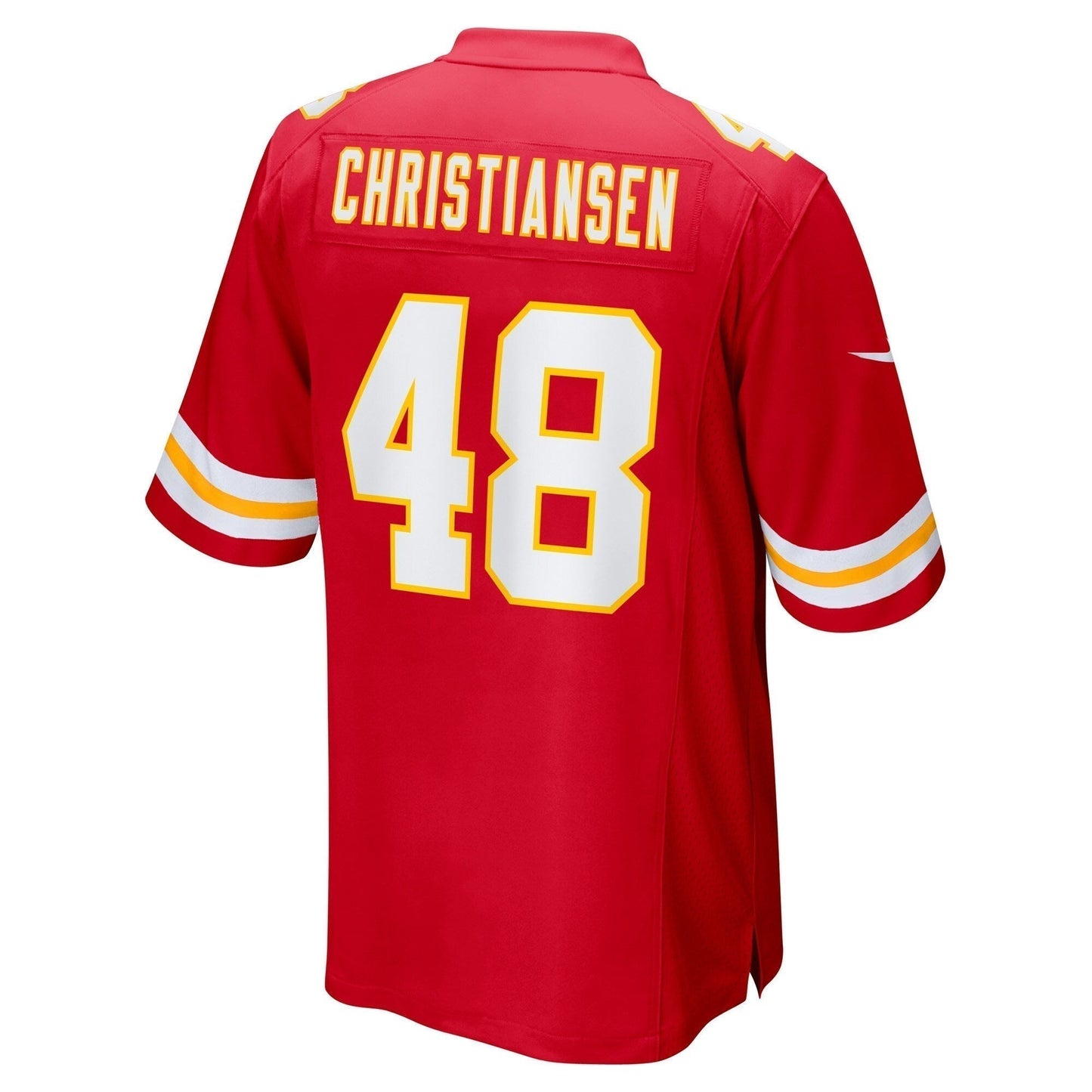 Cole Christiansen Kansas City Chiefs Game Jersey - Red