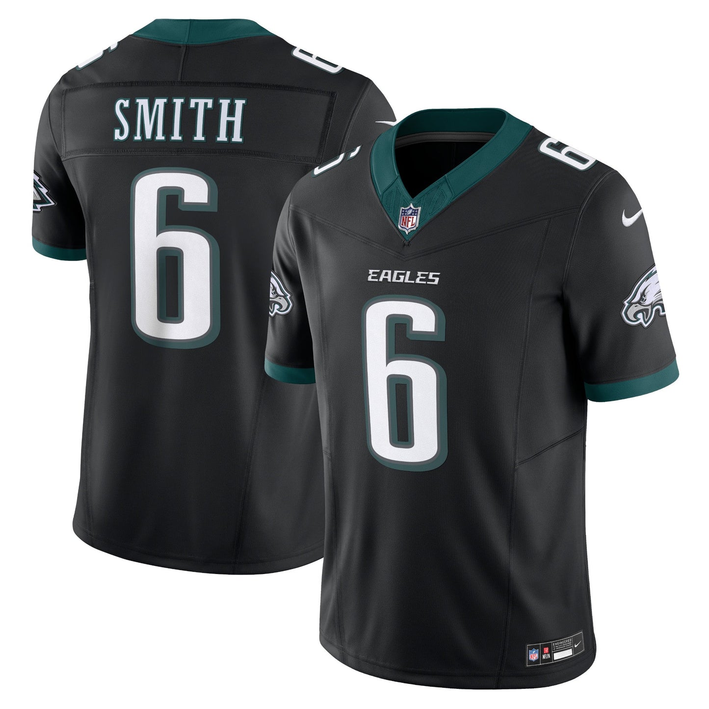 Philadelphia Eagles 6# DeVonta Smith Vapor F.U.S.E. Limited Jersey