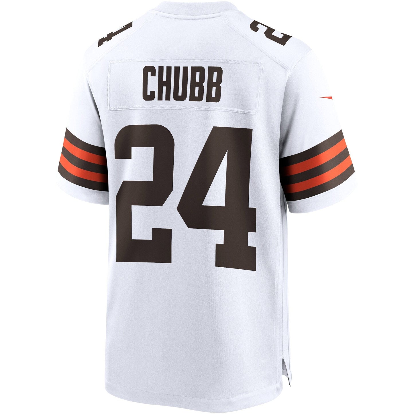 Nick Chubb Cleveland Browns Game Jersey - White