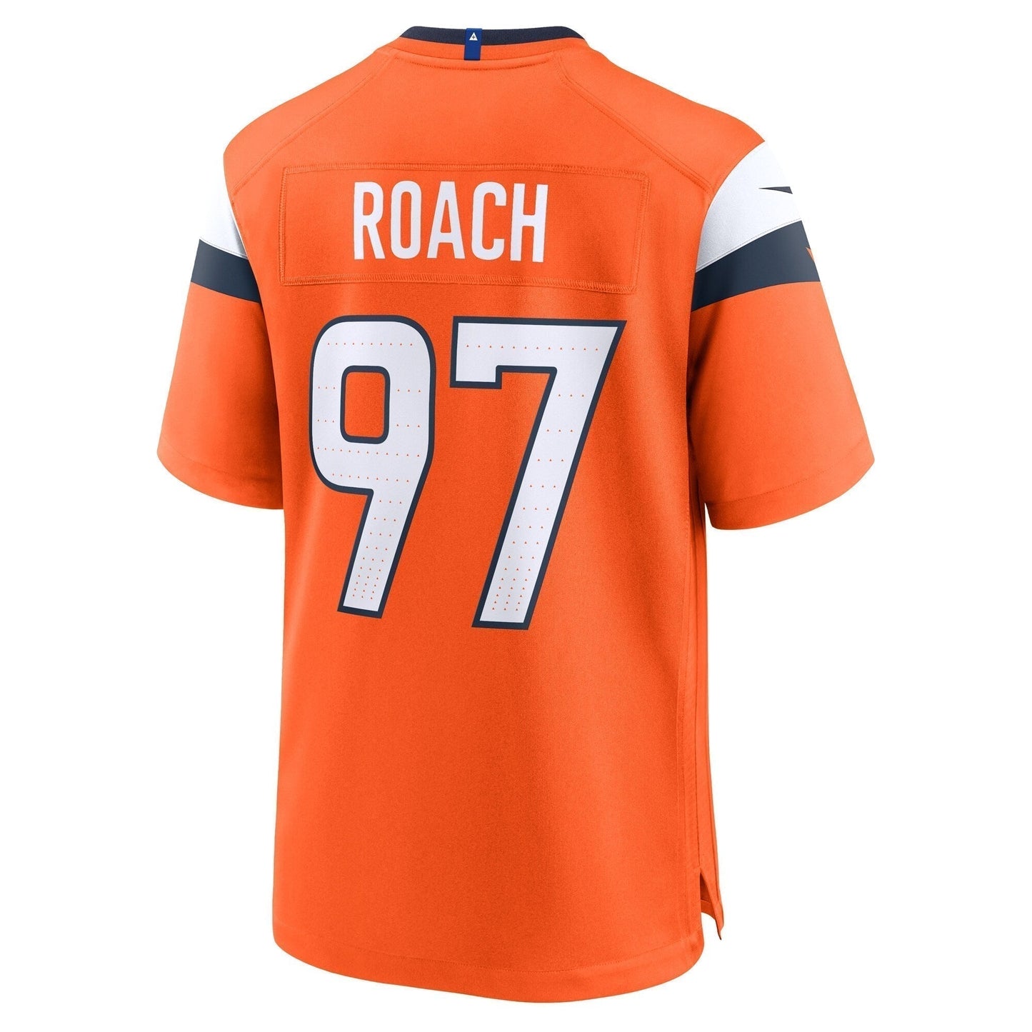 Malcolm Roach Denver Broncos Team Game Jersey - Orange
