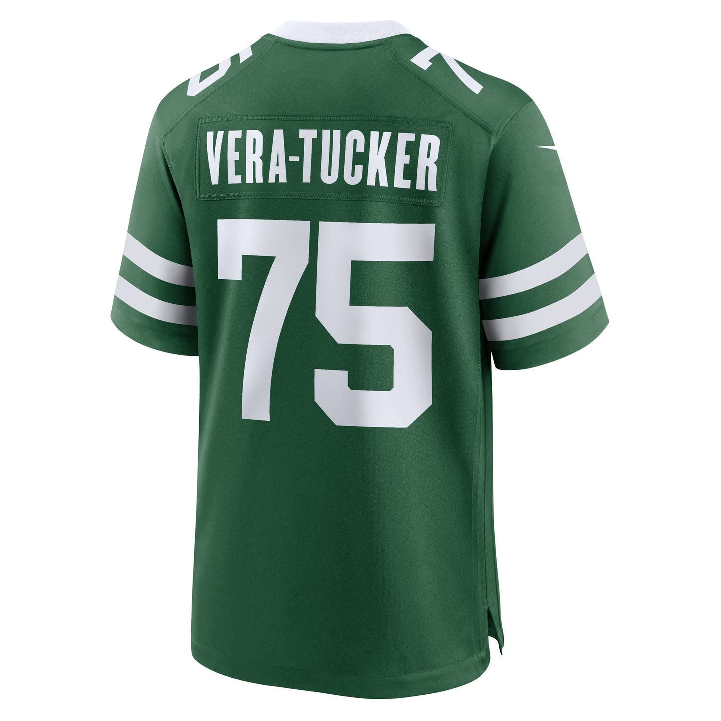 Alijah Vera-Tucker New York Jets Team Game Jersey - Legacy Green