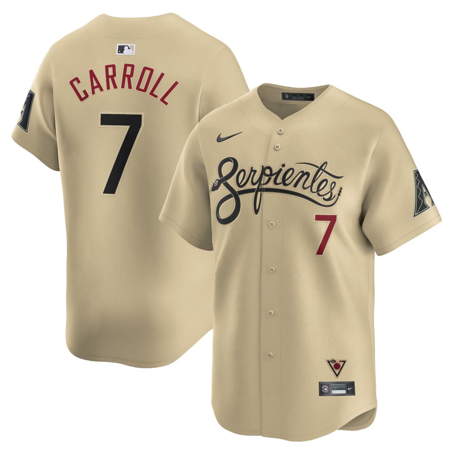 Corbin Carroll Arizona Diamondbacks City Connect Limited Jersey Sand